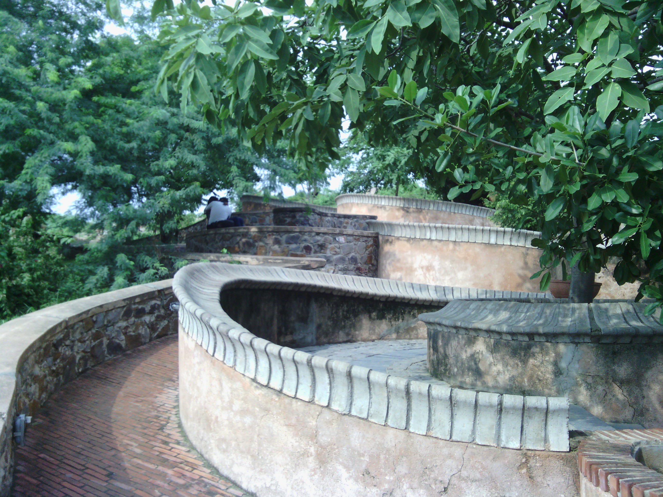 Maze at the same garden. It was actually tricky to get out.