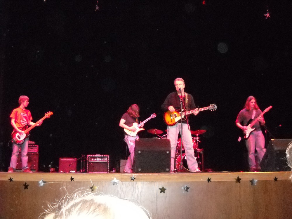 This is a pretty good shot of the whole band