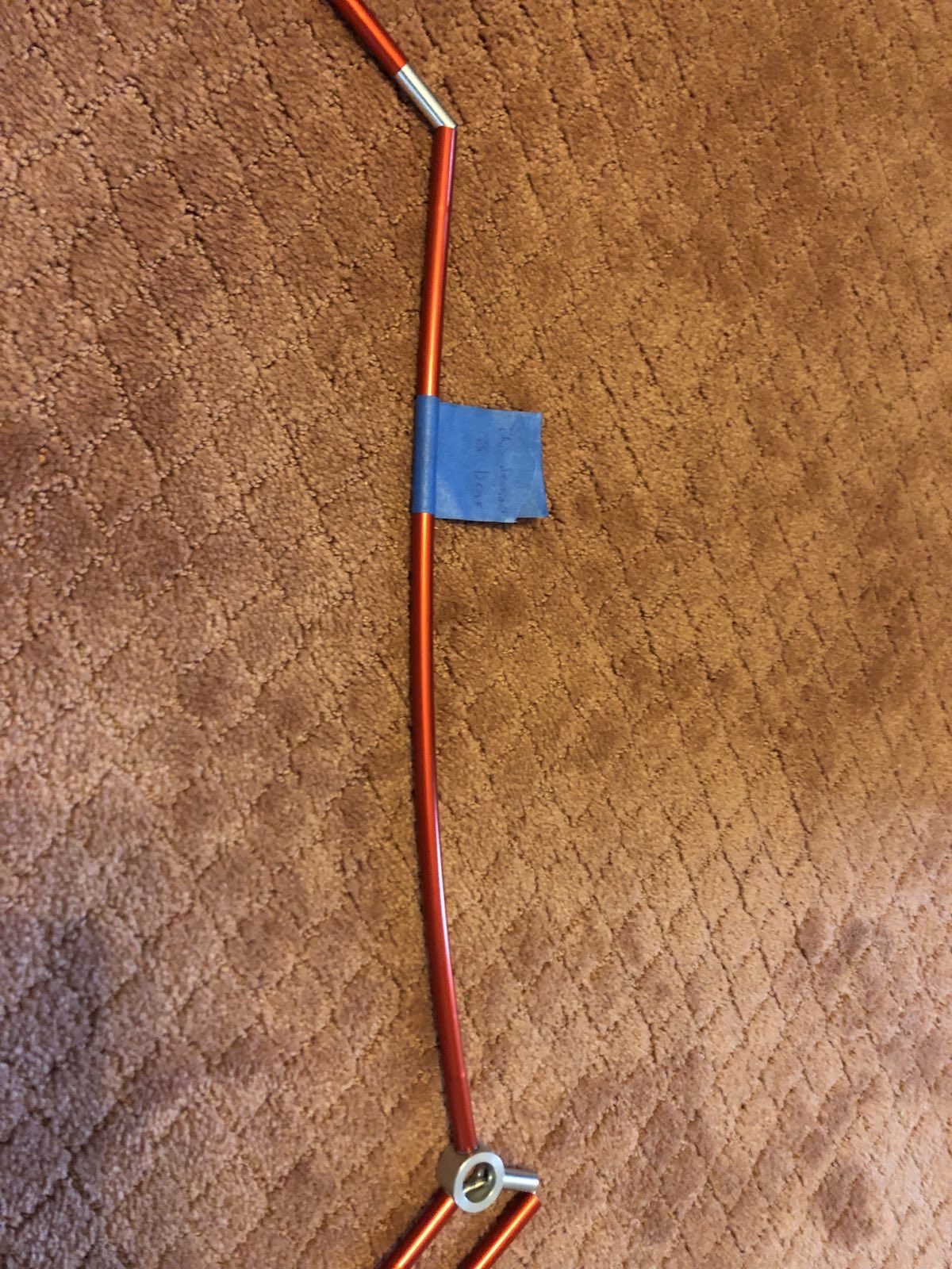 My bent pole segment