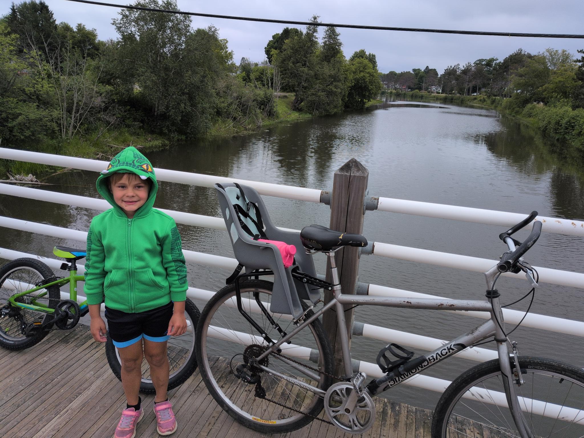 Another shot of our ride into town.