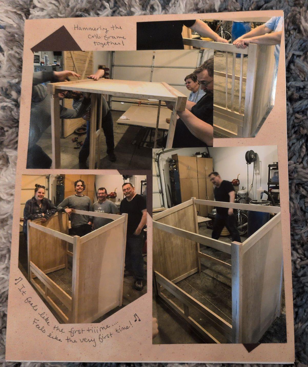 Page 10: Starting to look like a crib