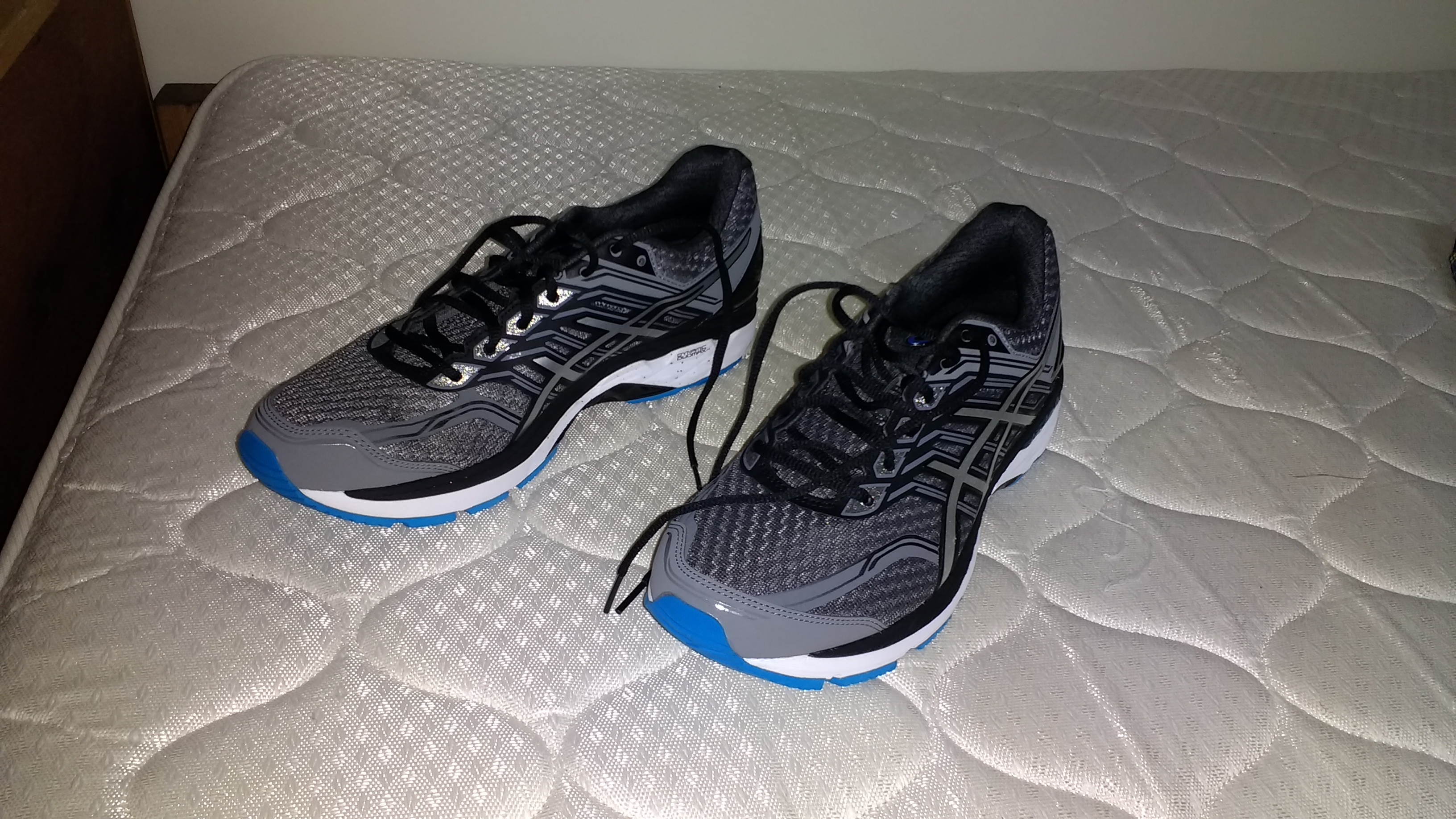 New running shoes from Appalachian Running Company. Maybe I&rsquo;ll go on their group runs next year.