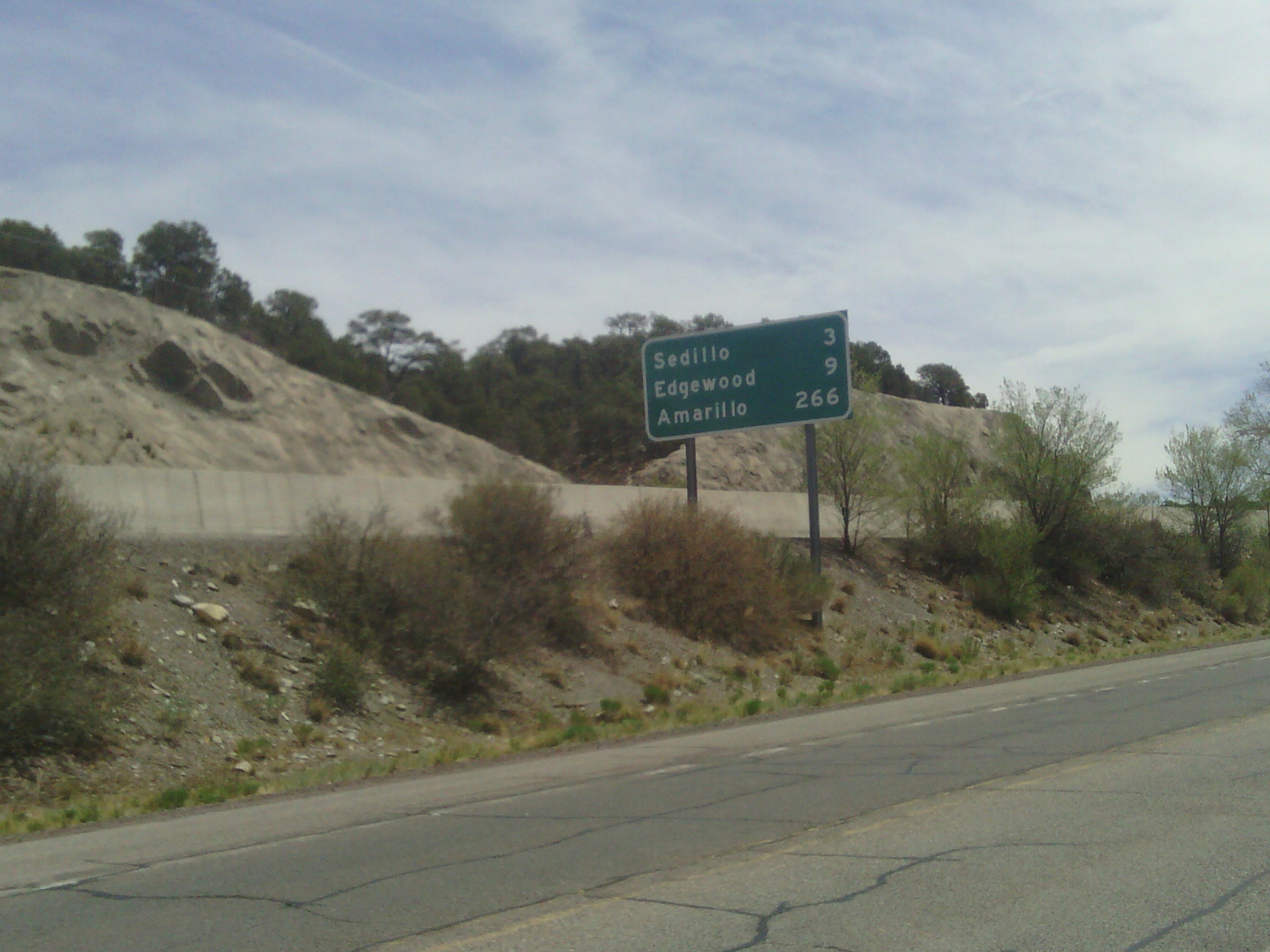Now that I&rsquo;m through Albuquerque the next big city is Amarillo. I should be there in three days.