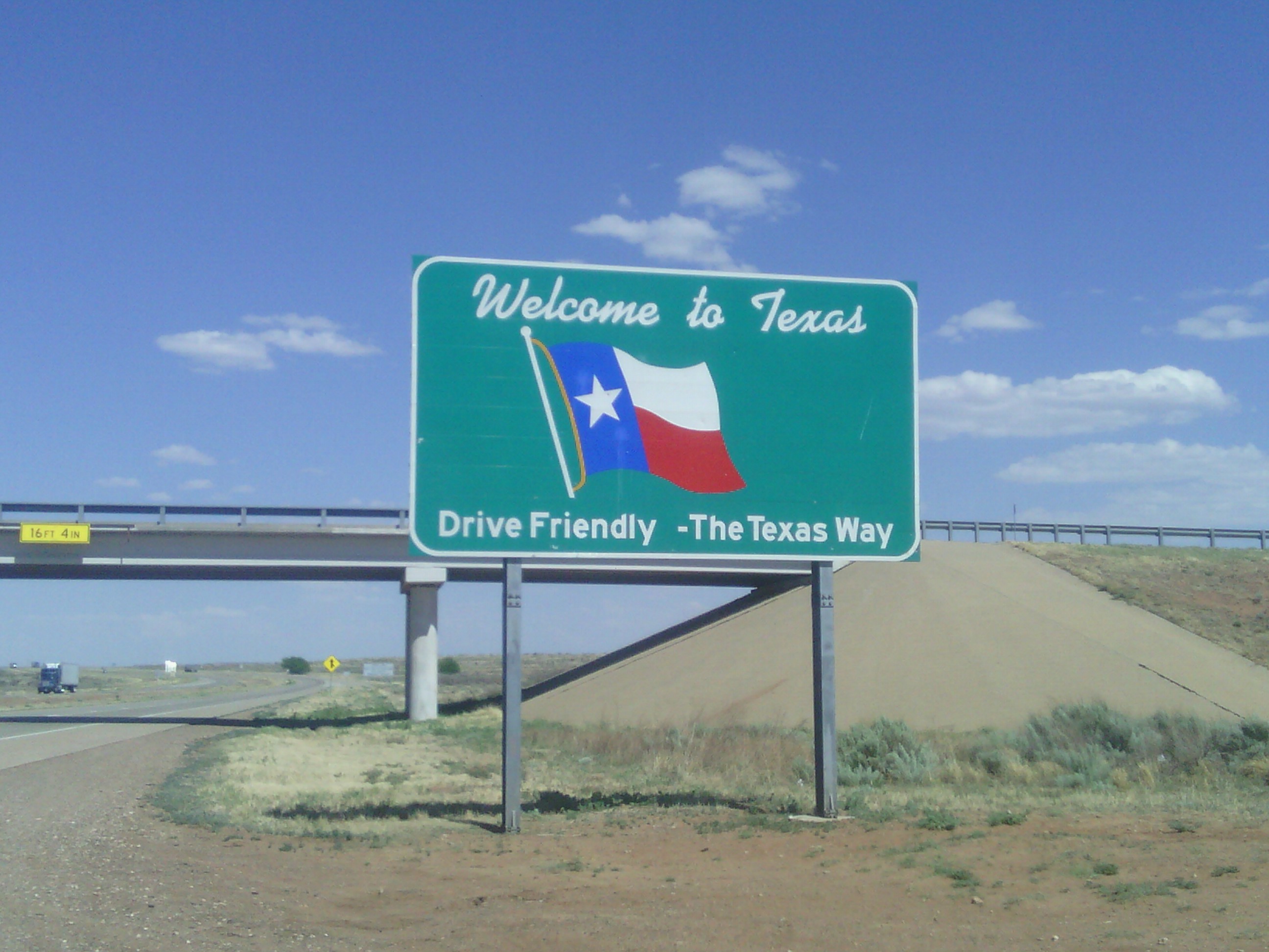Entering Texas