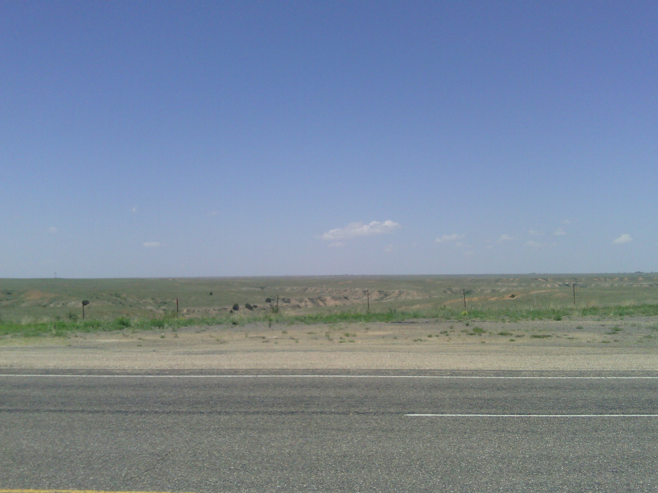 The land is different from New Mexico