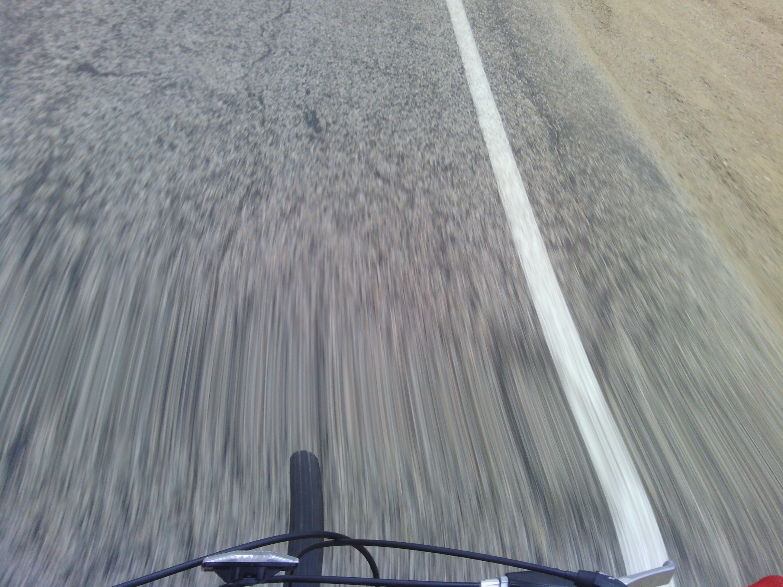 View from the driver&rsquo;s seat