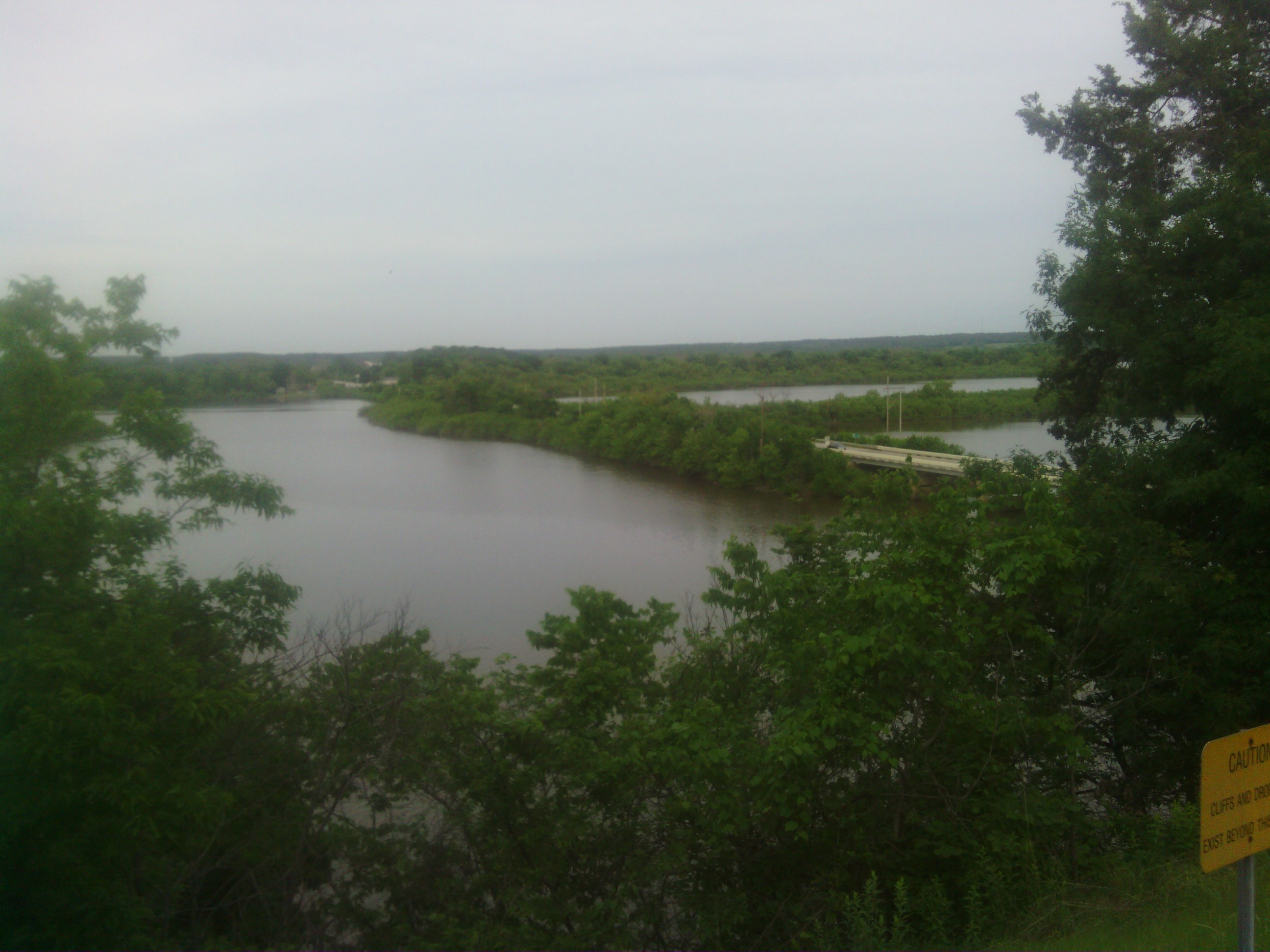 One of the twin bridges at twin bridges state park