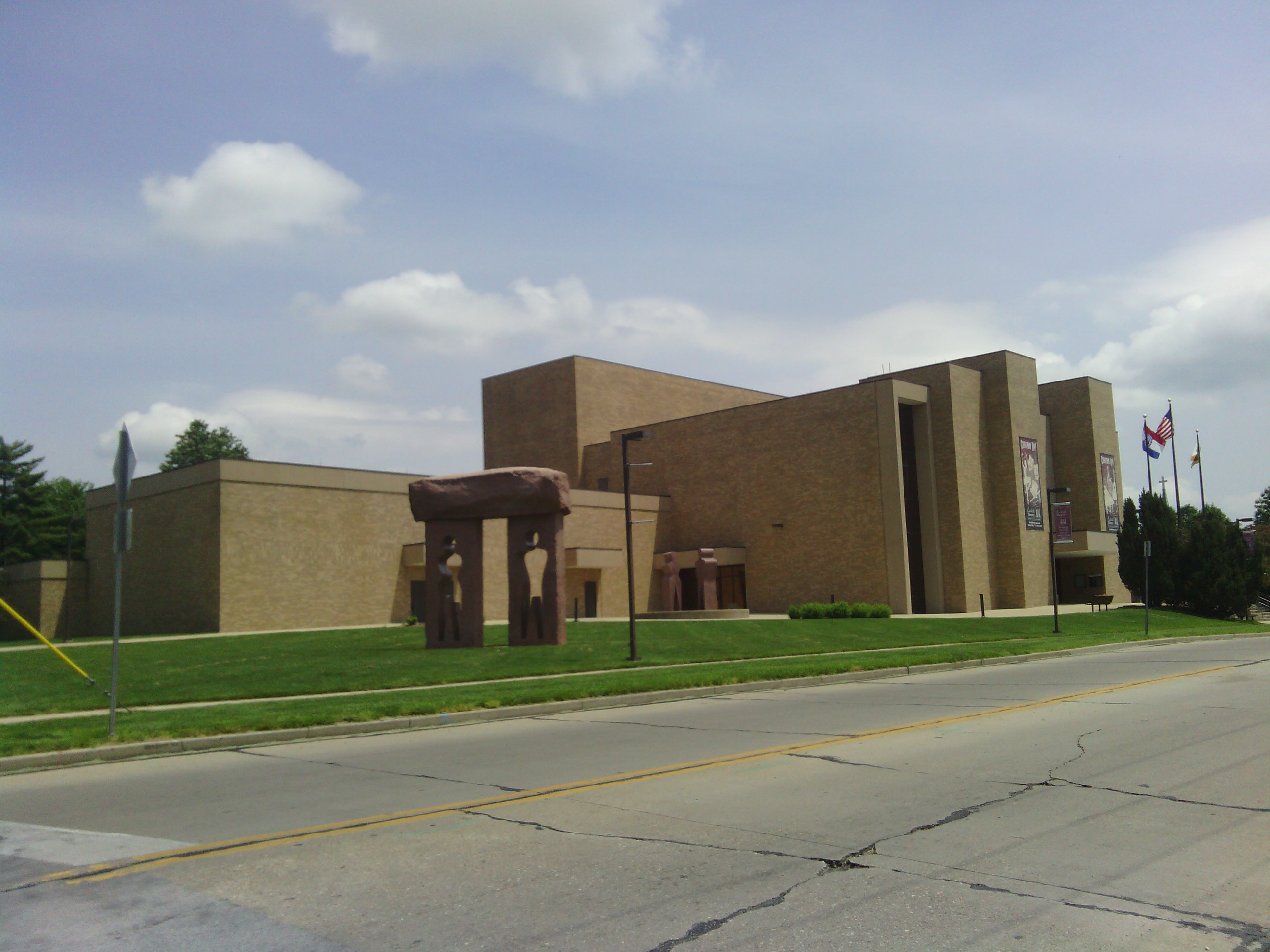 One of the buildings at MUST