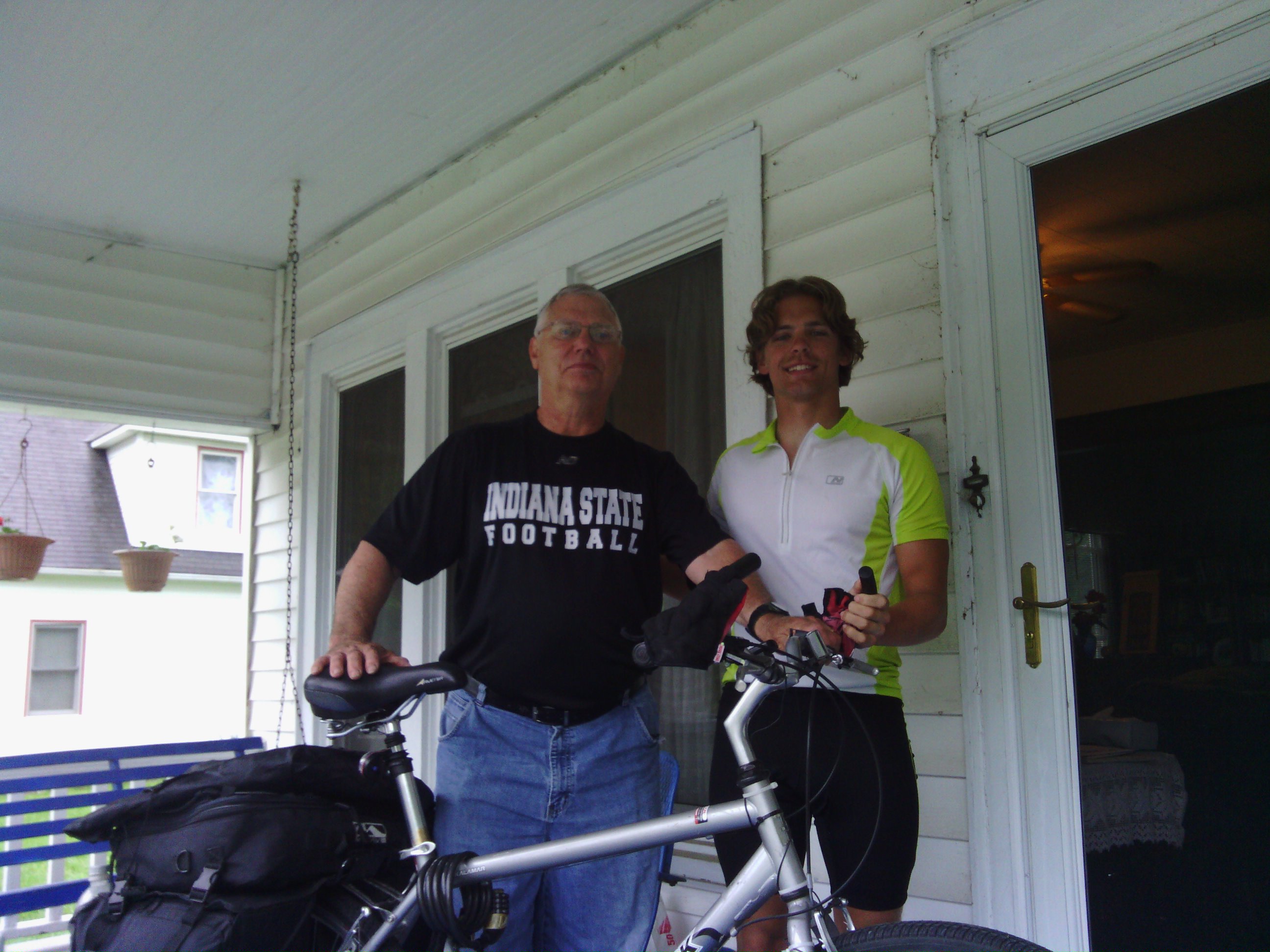 Roger and me in Terre Haute