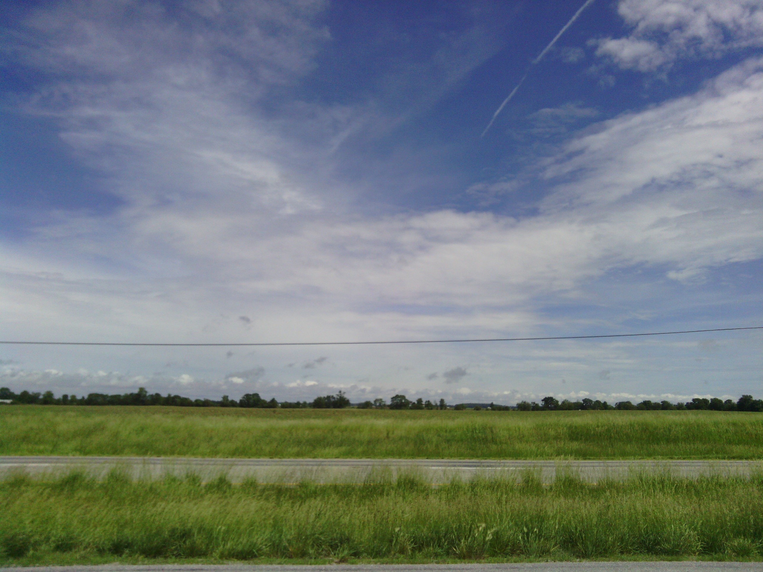 What&rsquo;s this? Where did this blue sky come from? I hope it hangs around.