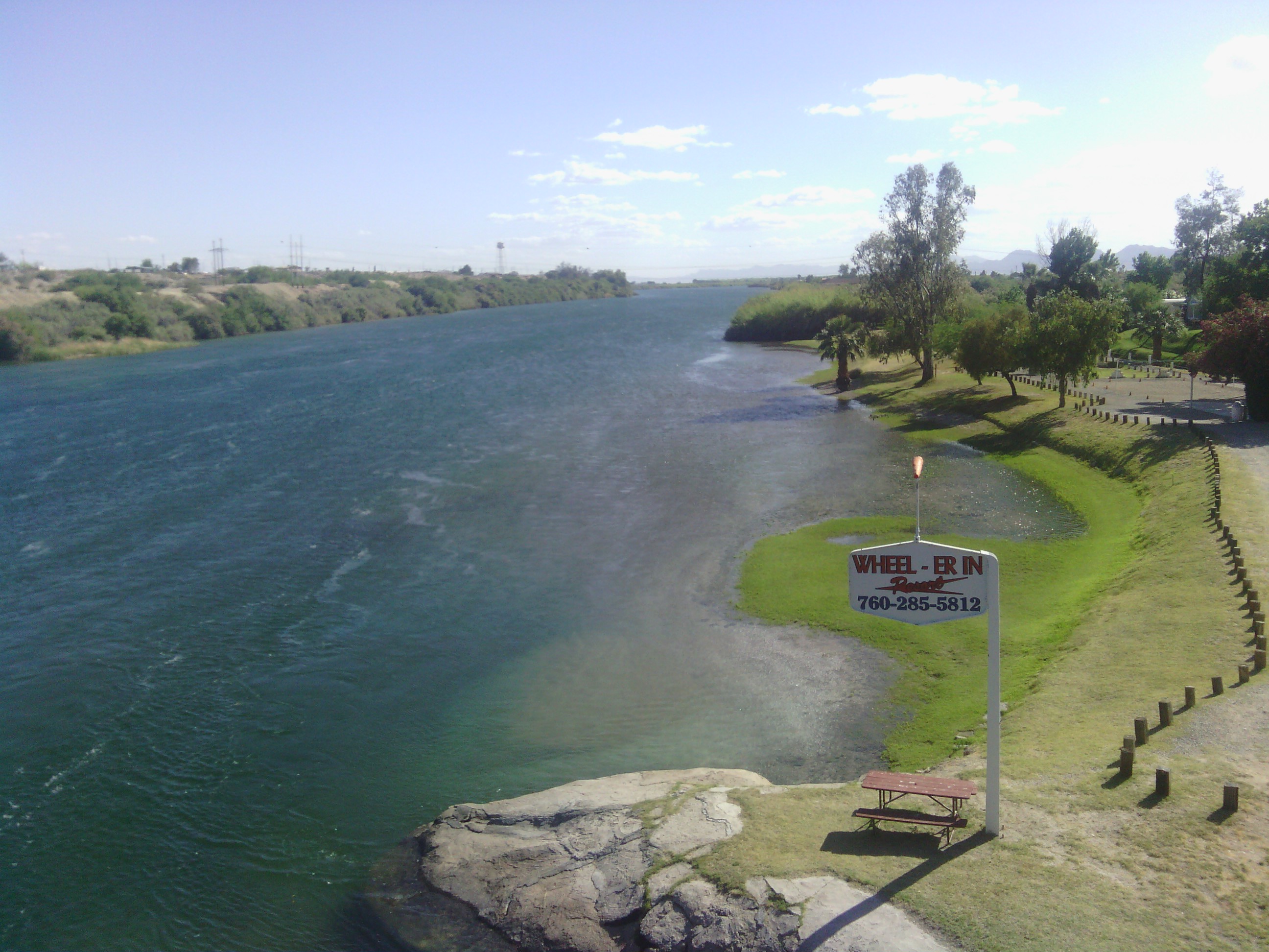 but the Colorado River was gorgeous.