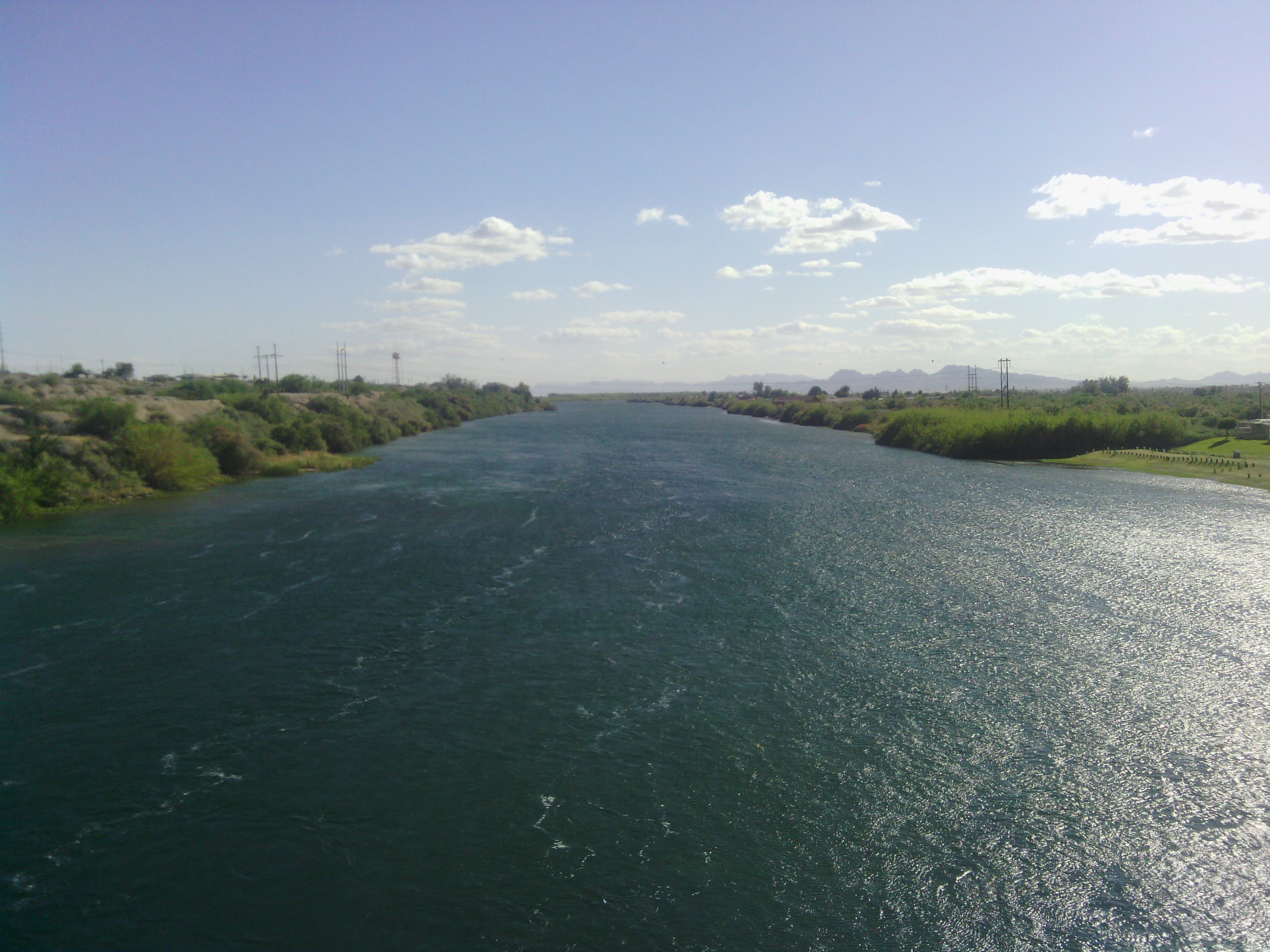 The river again