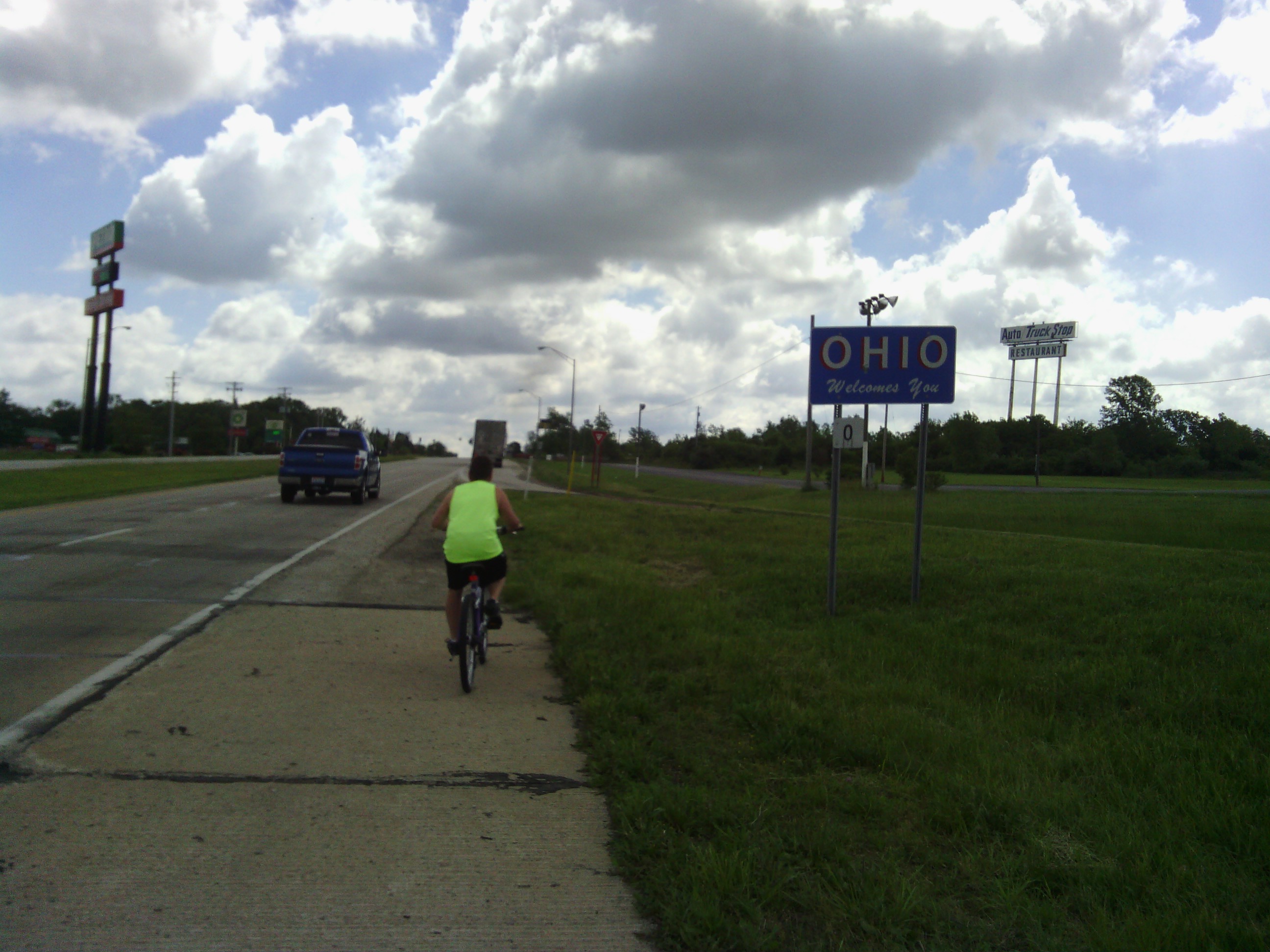 Entering Ohio