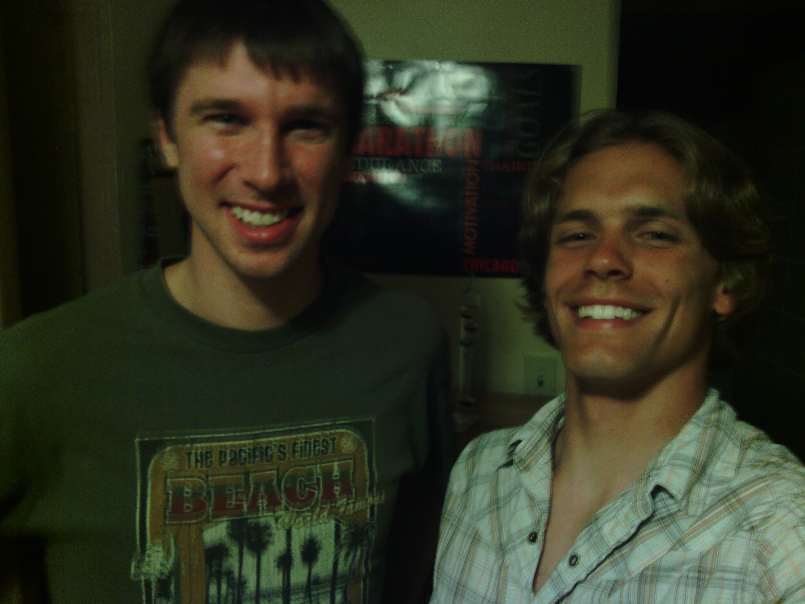 Aaron and me