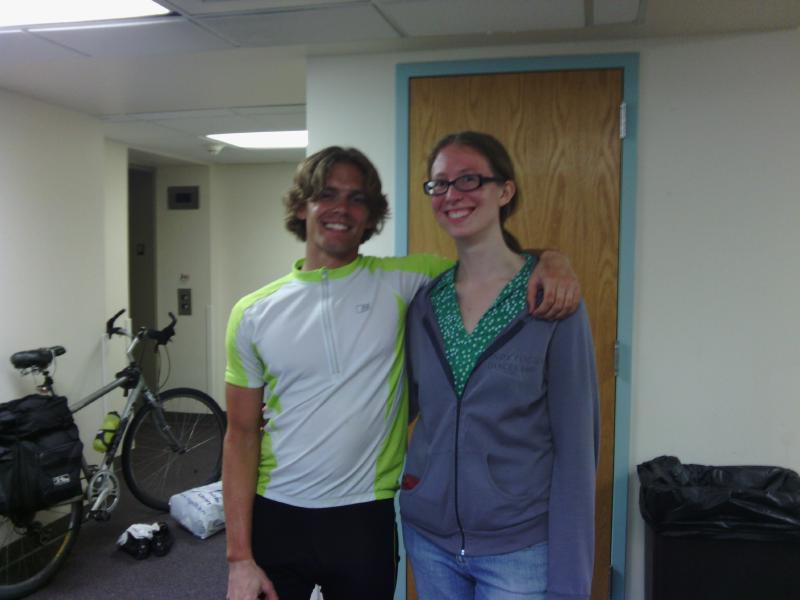 Featured image of post Day 34 -- Canonsburg PA to Verona PA -- Friends in Pittsburgh