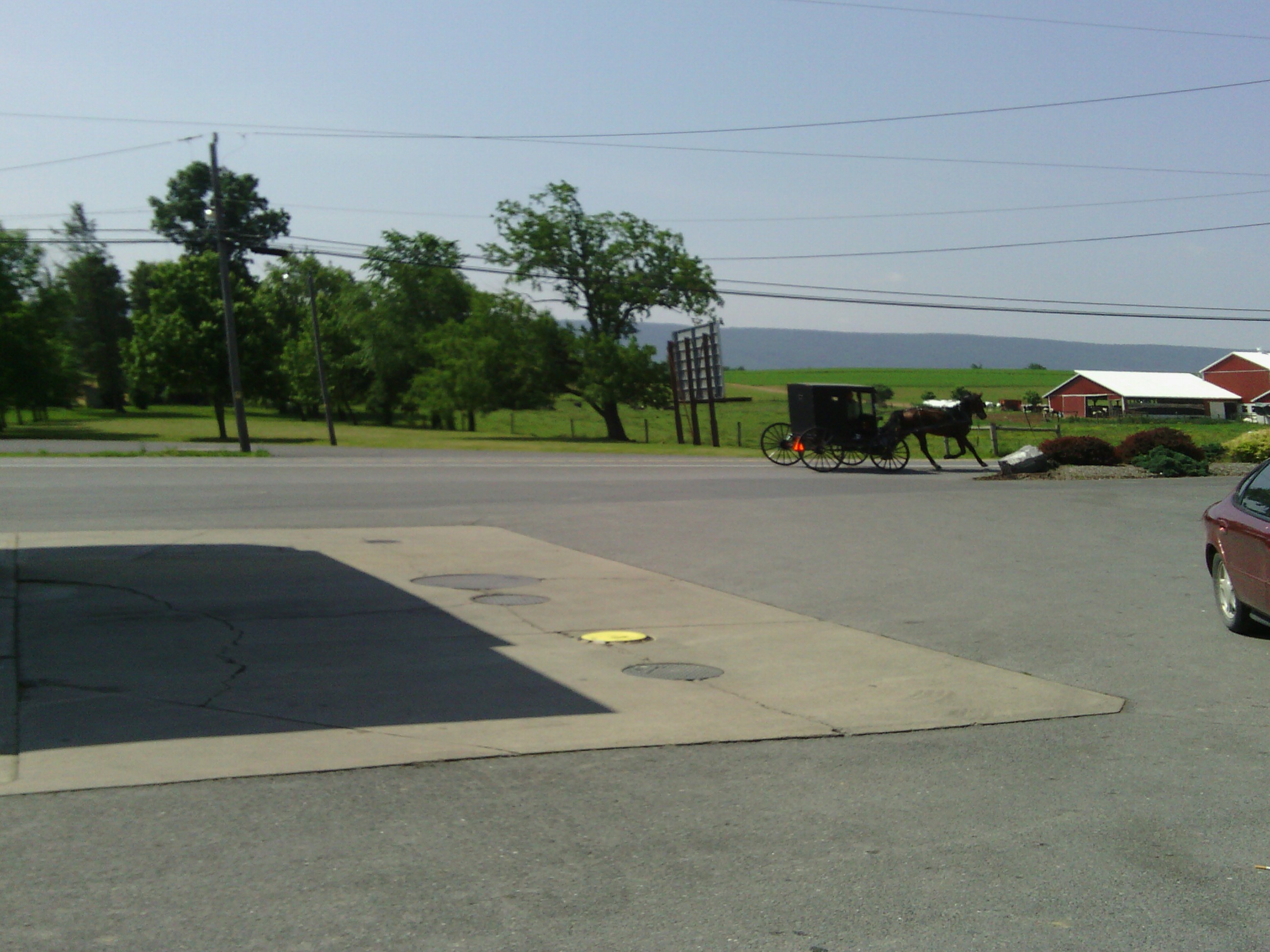 We&rsquo;re in Amish country now.