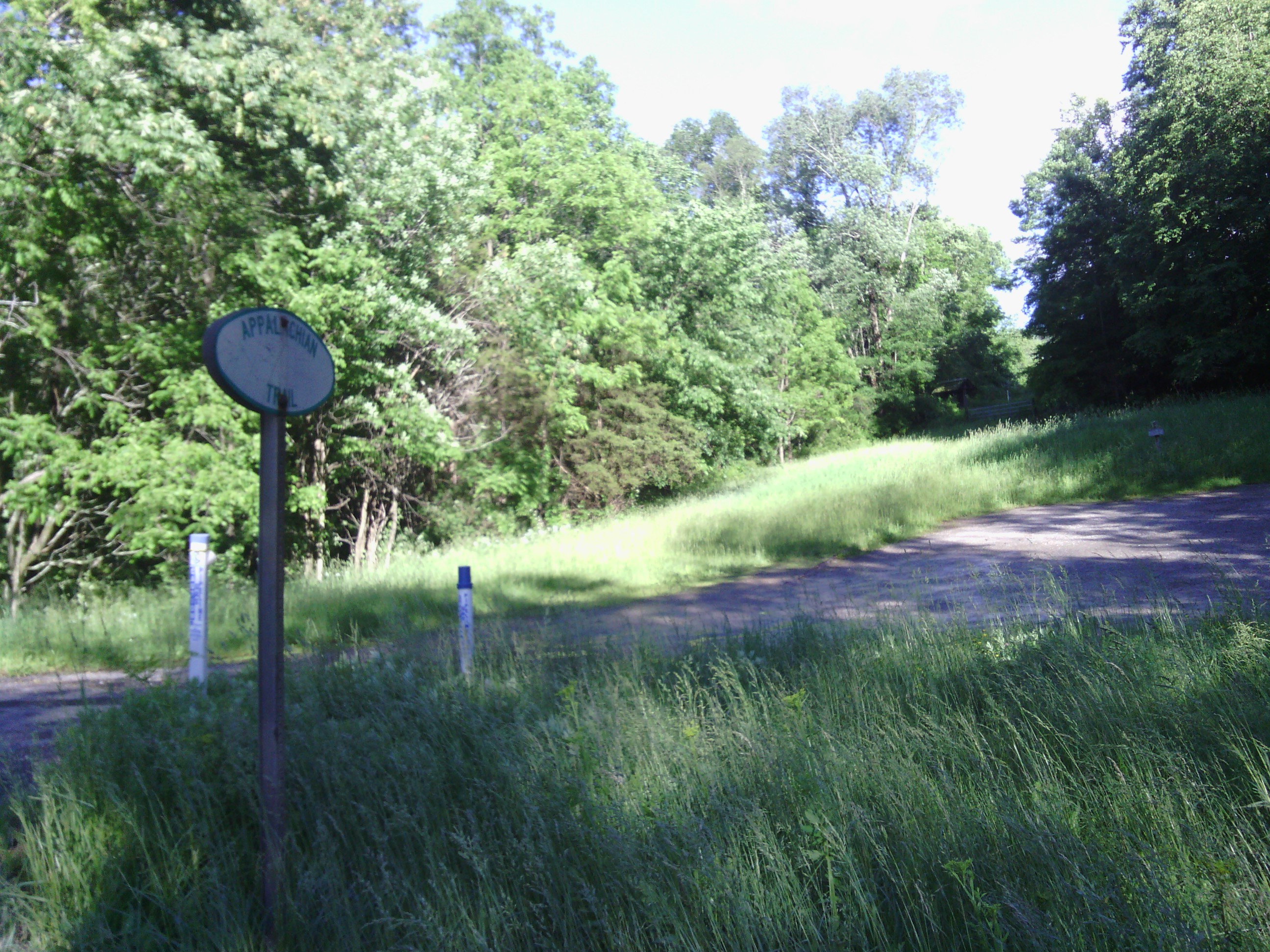 Crossed the Appalachian trail today.