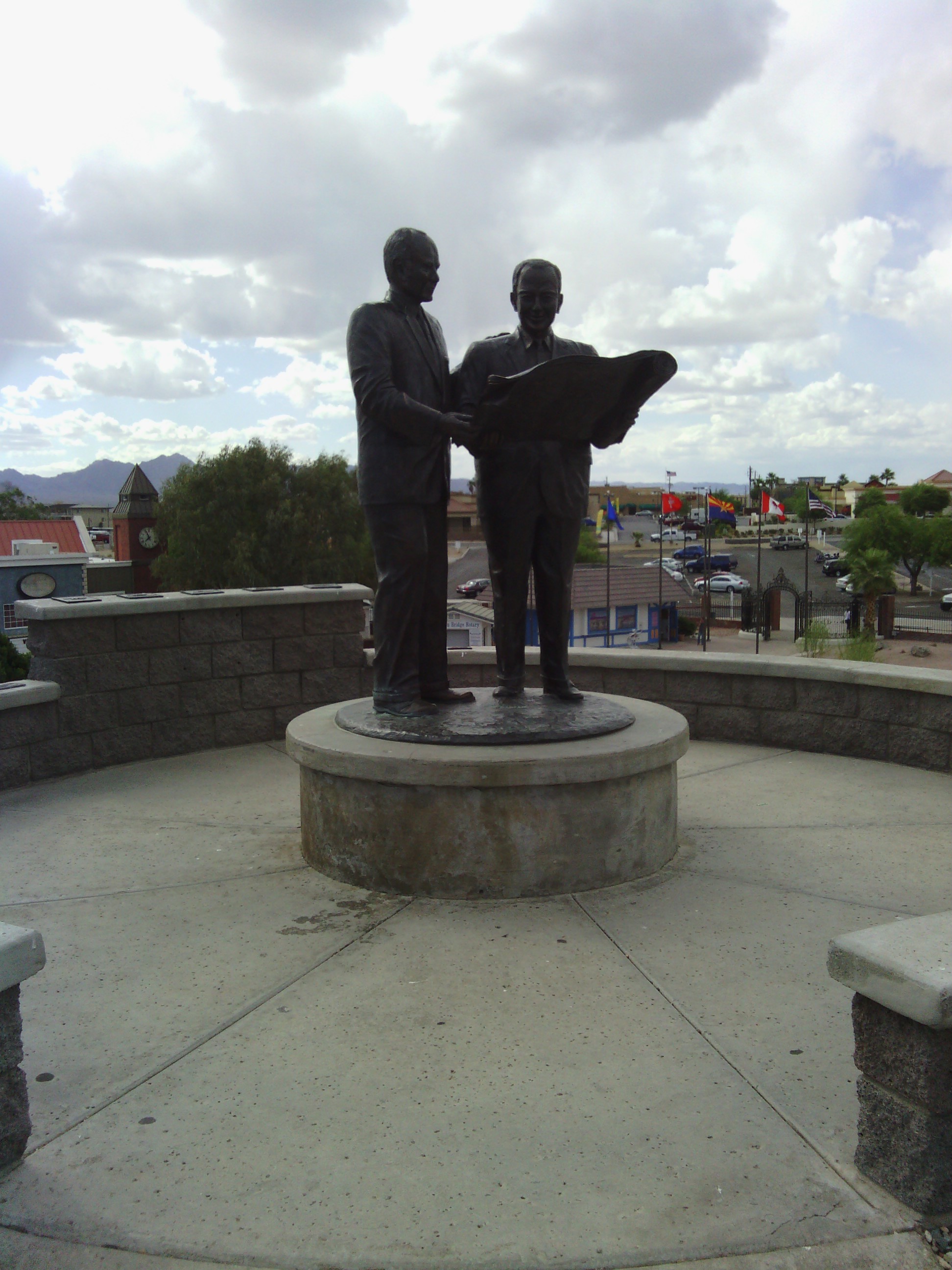 Town founder and bridge designer