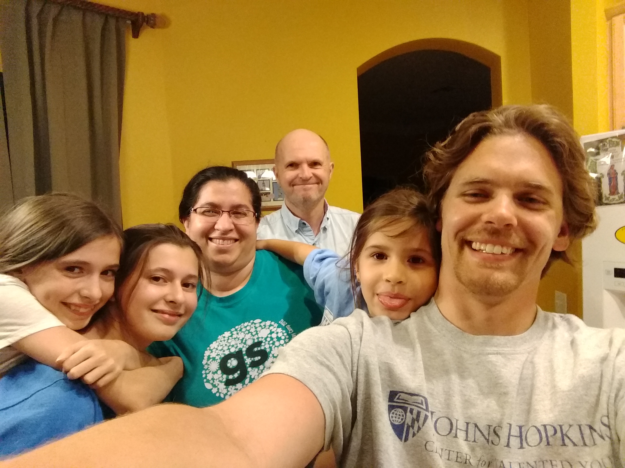 With Sandra&rsquo;s family