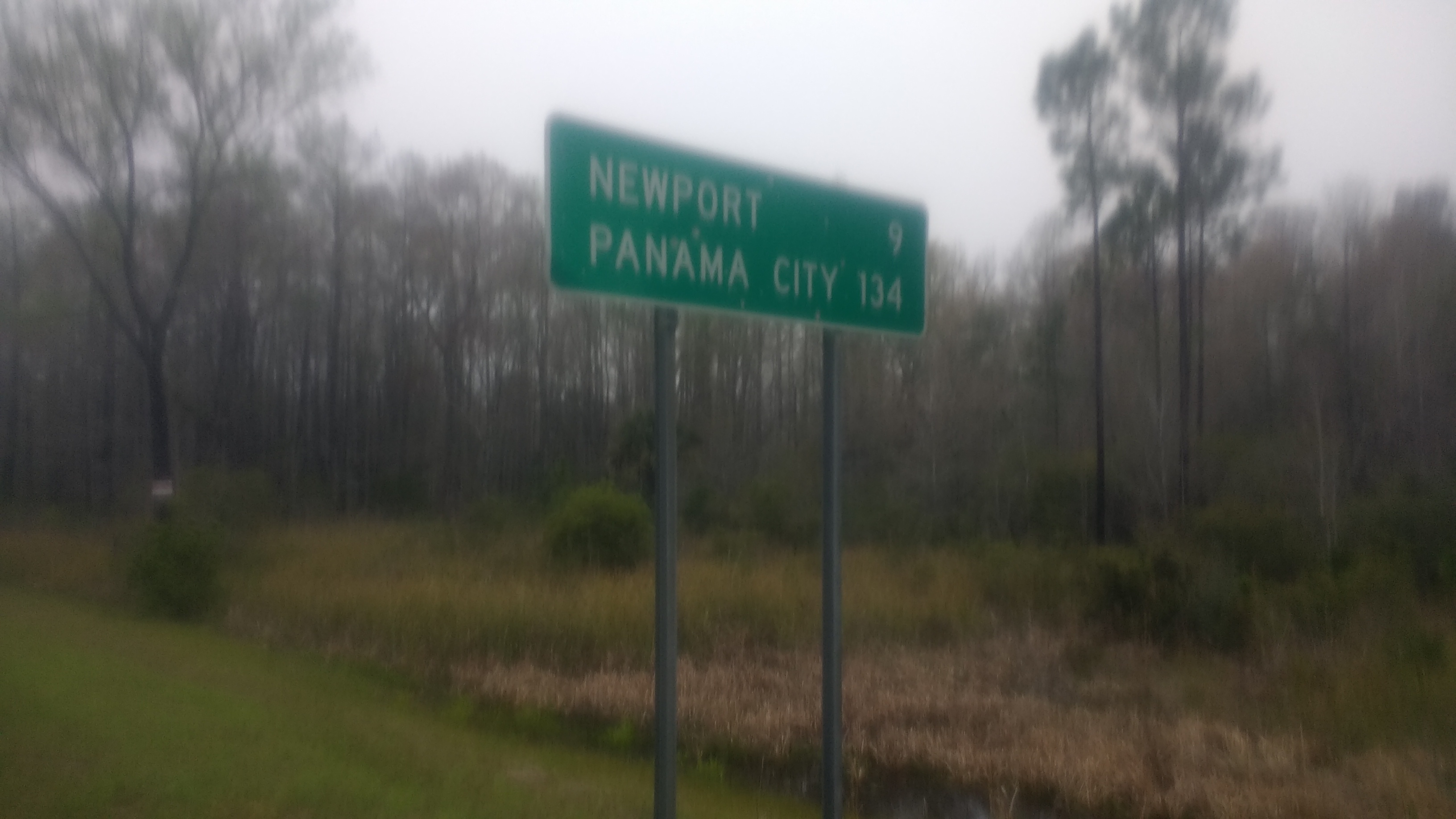 The pic I stopped to take when I met Michigan car lady. Panama City is tomorrow&rsquo;s stop.