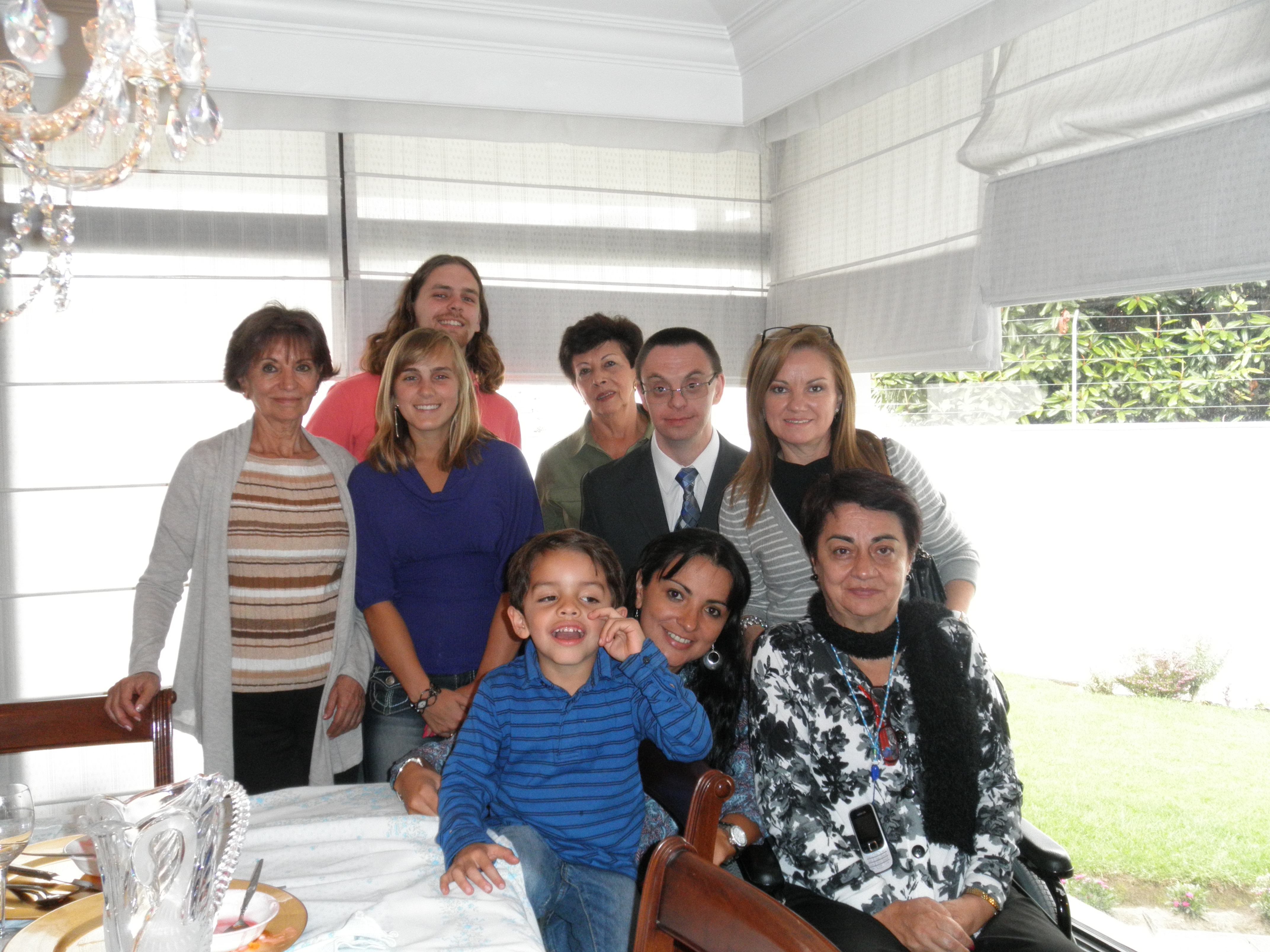 After lunch with a bunch of family