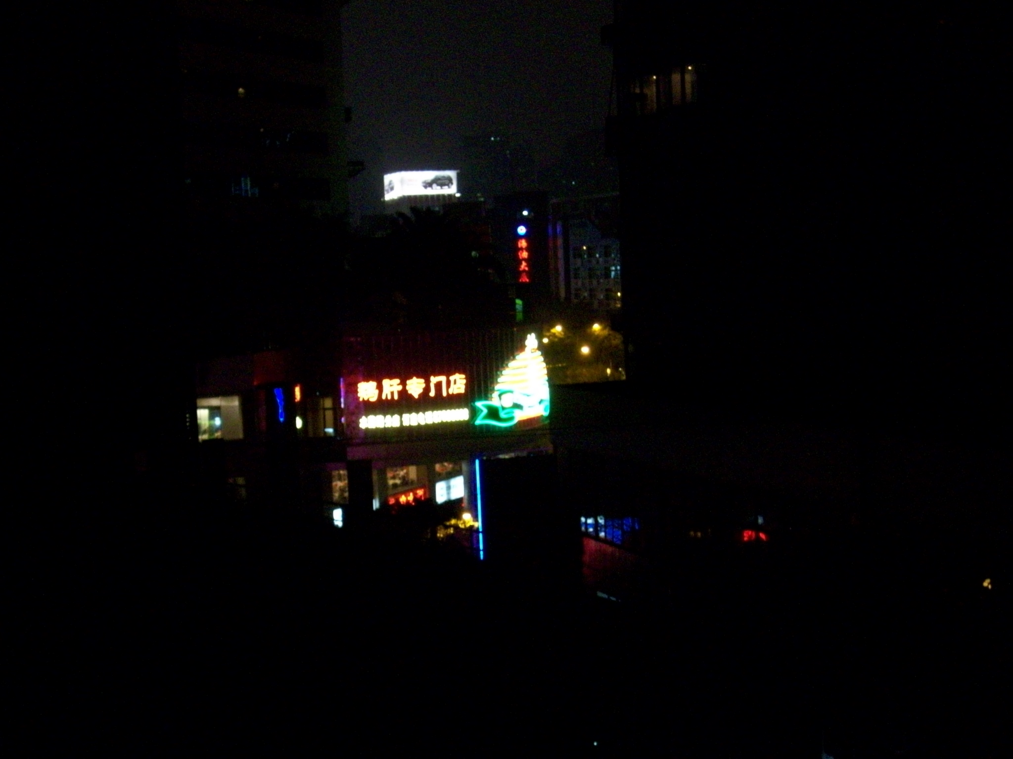 This is looking down at the street from the fire escape outside my room.