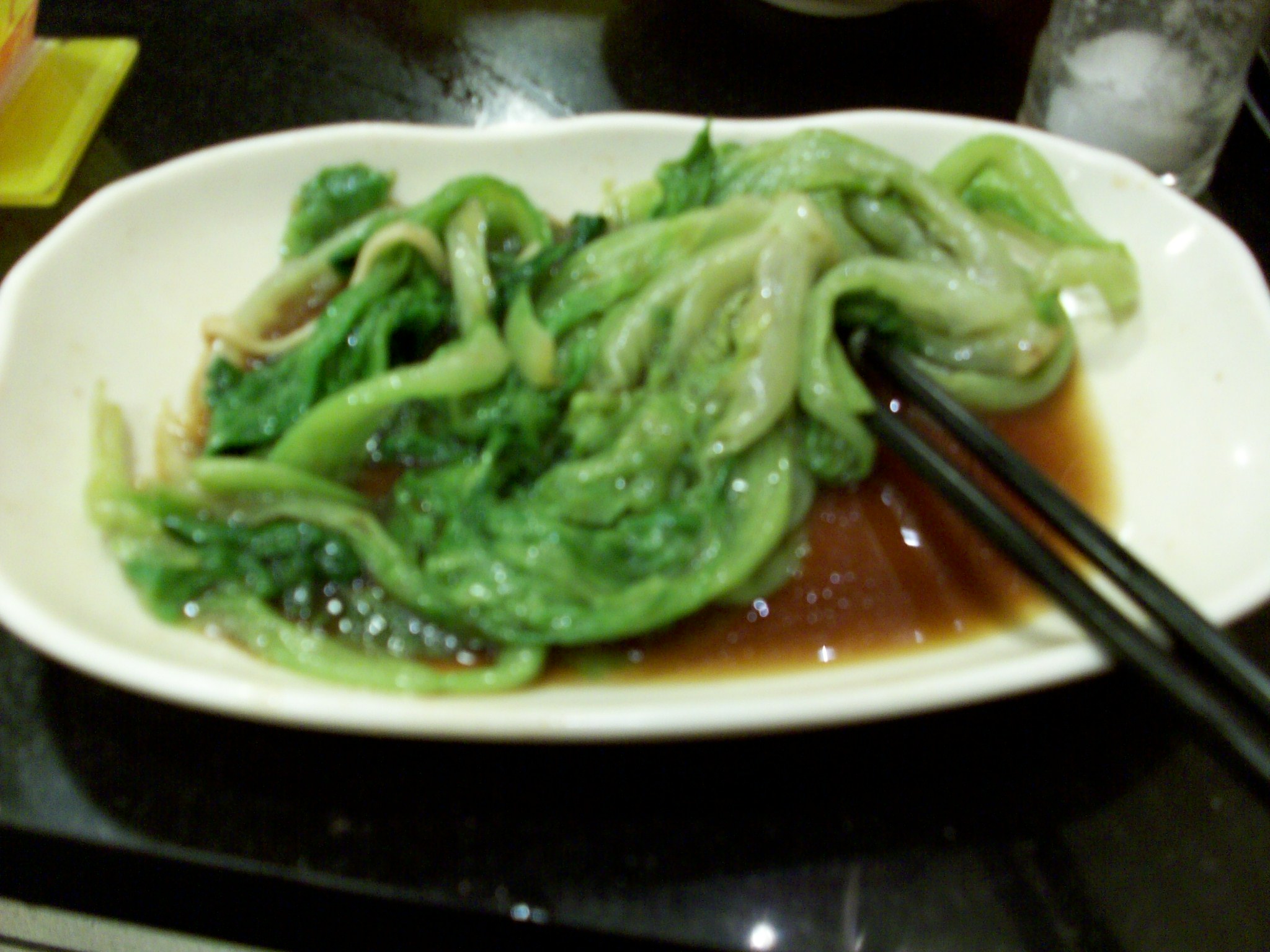 I had this for dinner because I chose the cheapest thing on the menu.