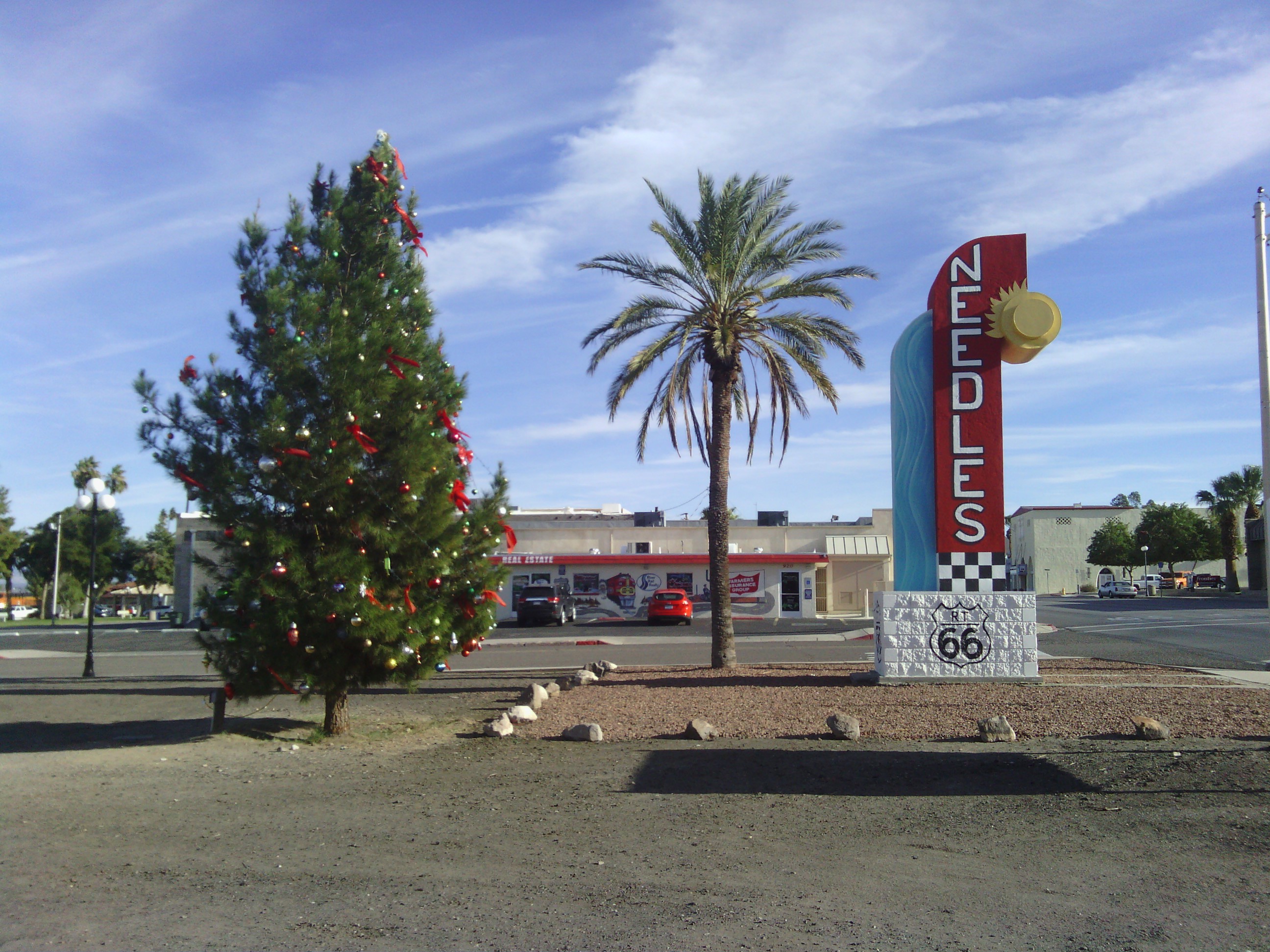 Christmas time in the desert