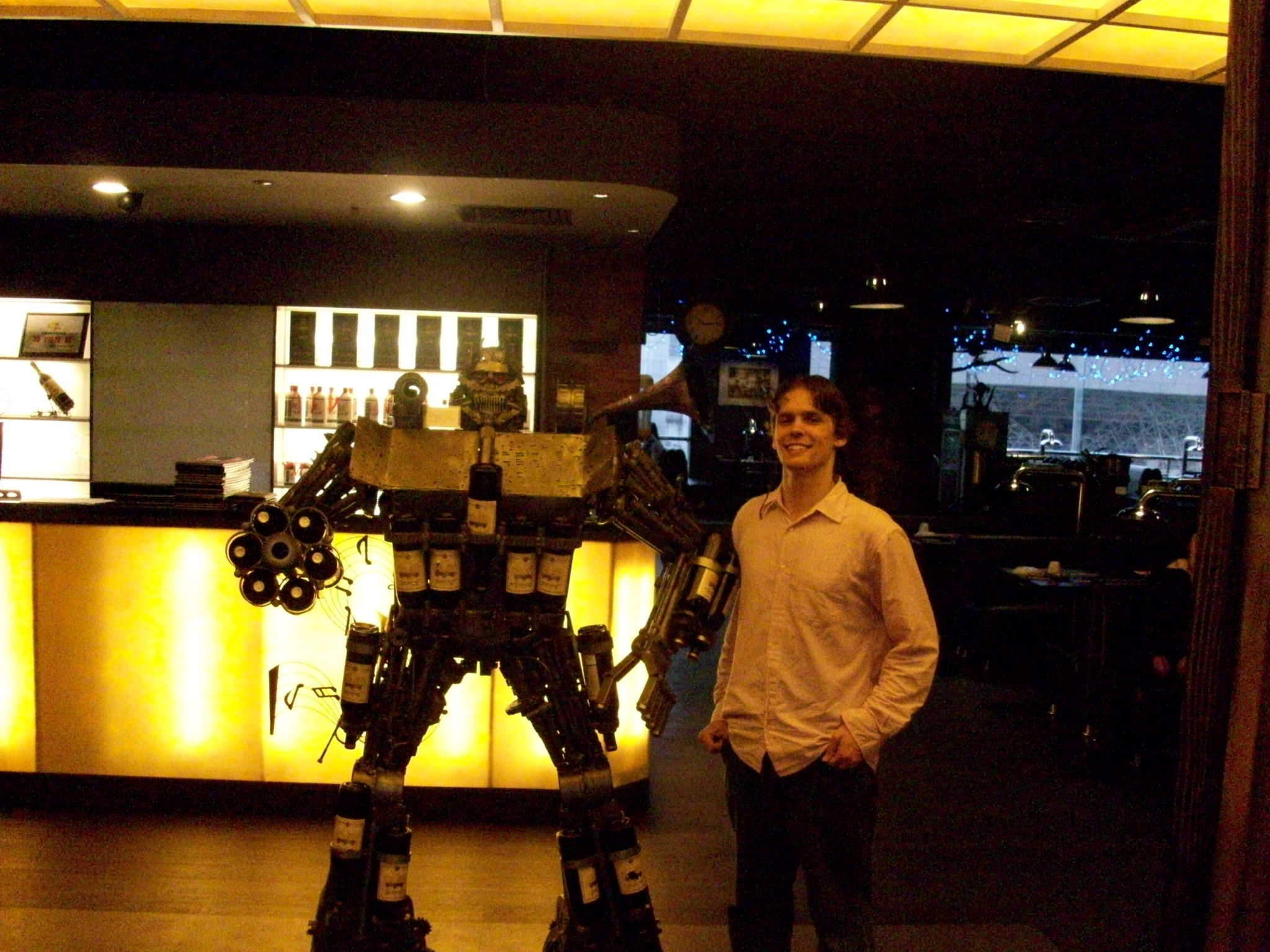 Now I&rsquo;m posing with it.