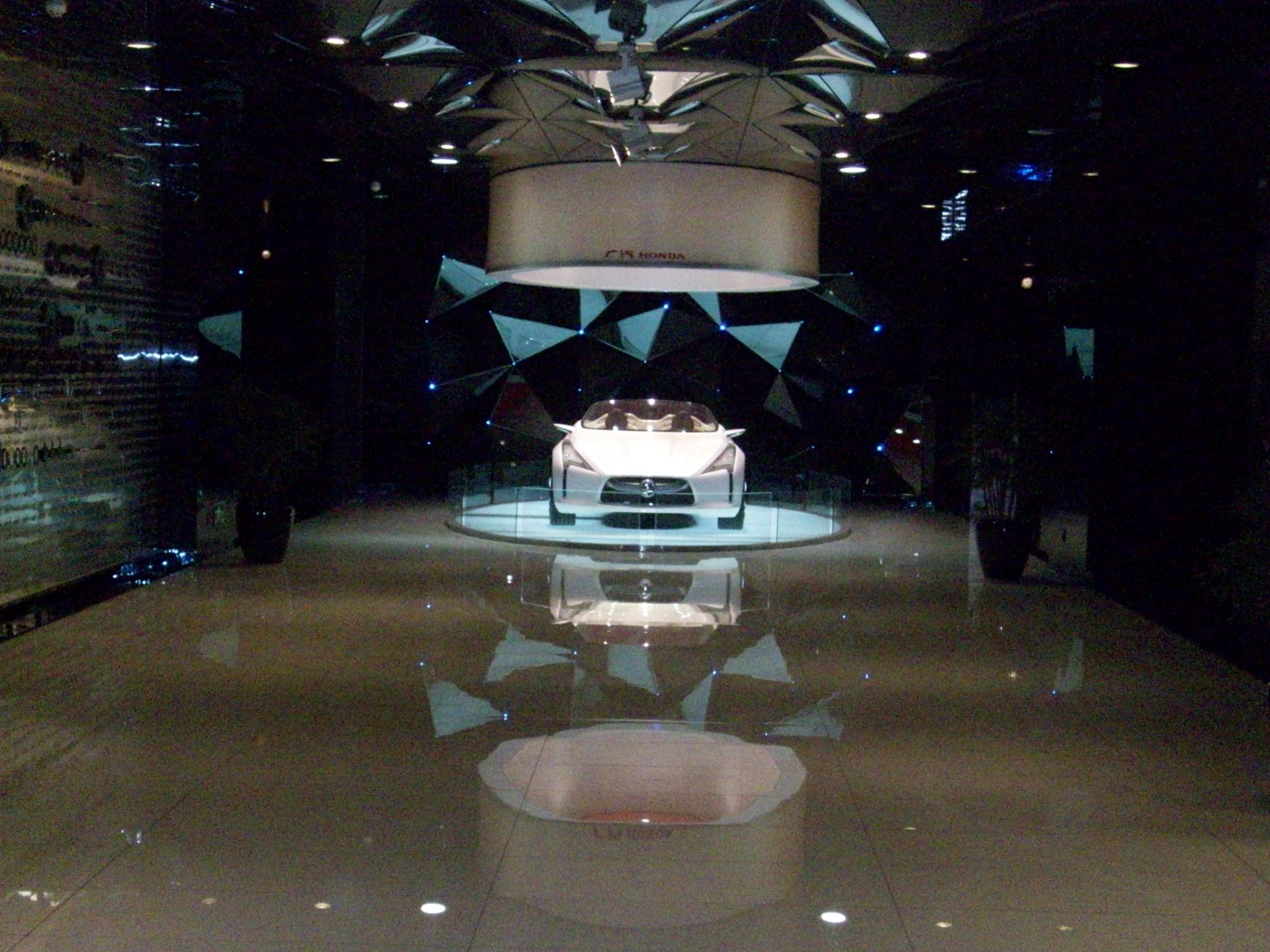 I&rsquo;m not sure what car this is, but I thought the display was cool enough to take a picture