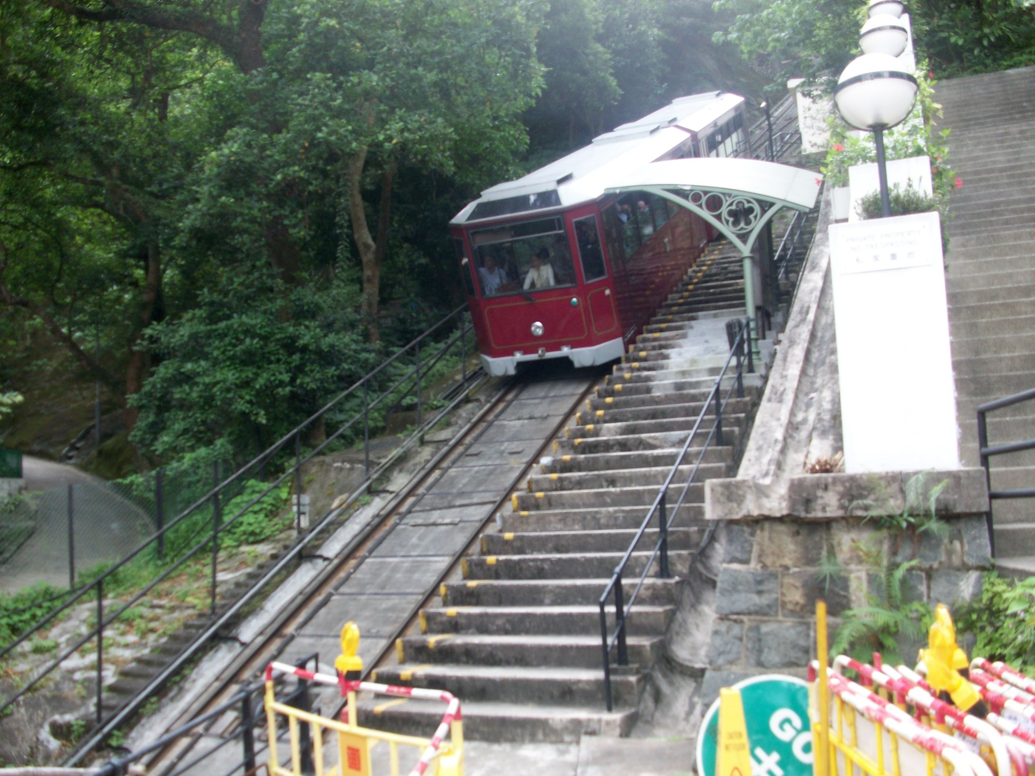 Yes, that really is as steep as it looks.  Some locals said it&rsquo;s really scary to ride. I was more afraid of the price; we walked