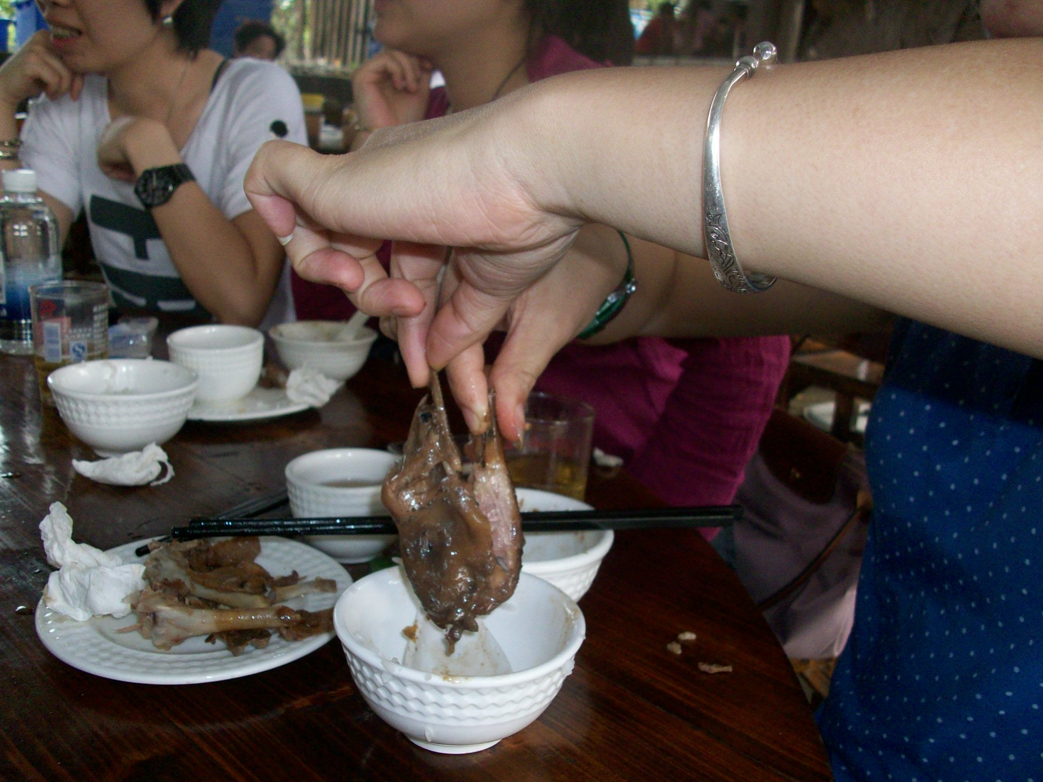 The Head:  Yes, Suzie ate that!