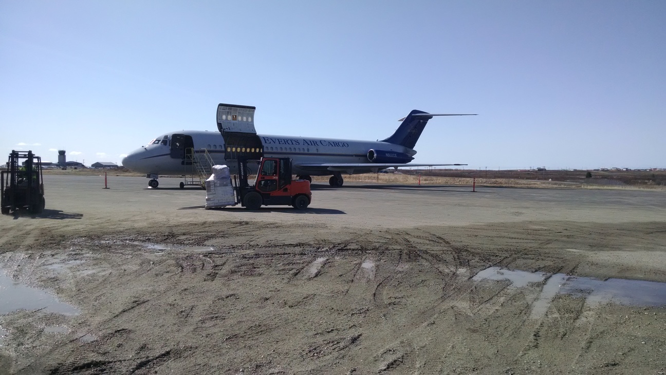 A typical turn on our part of the west ramp