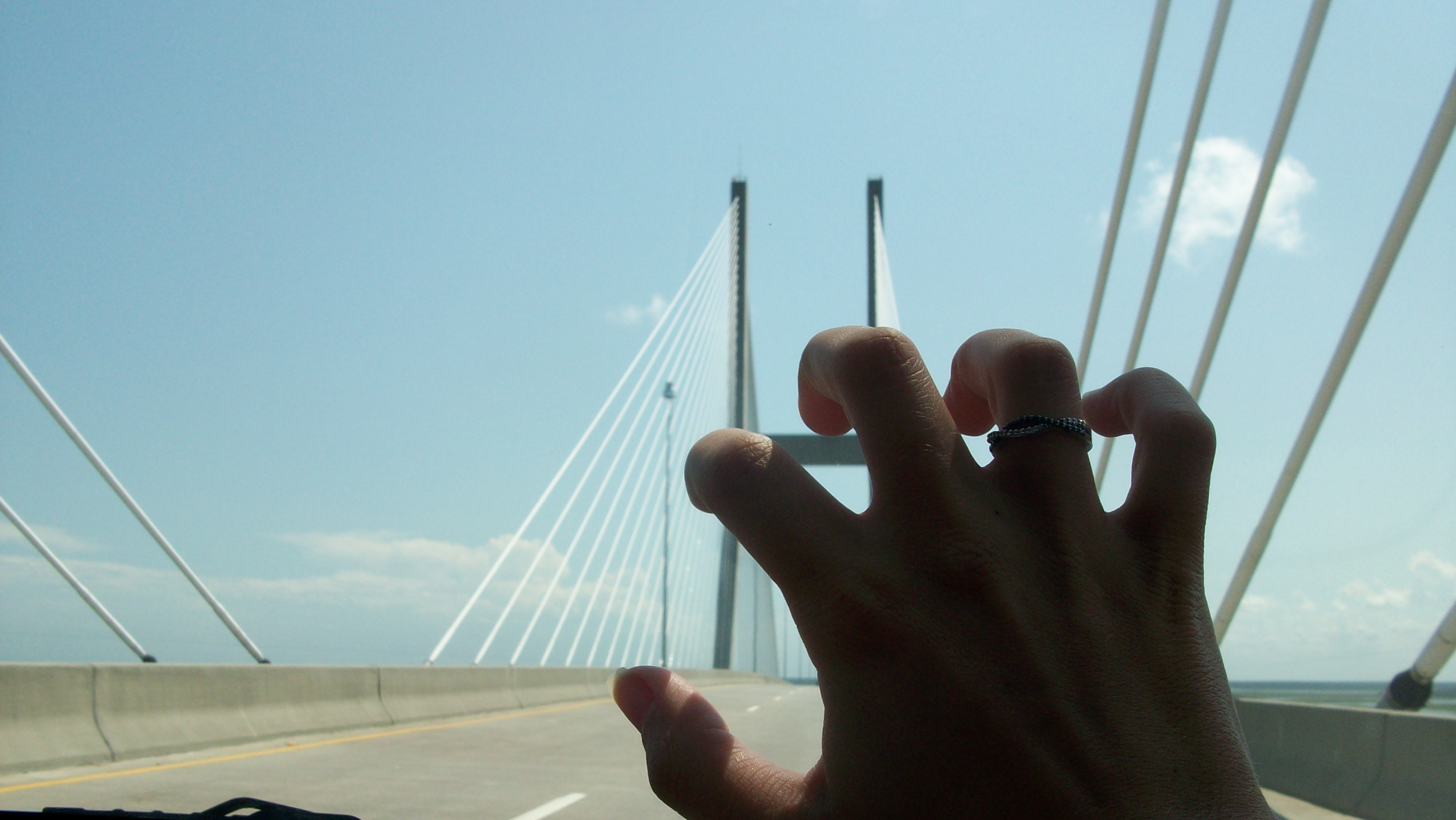 The bridge we took back to the freeway