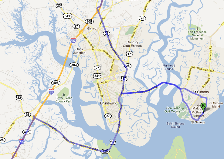 We took a detour to St. Simmons island in Georgia
