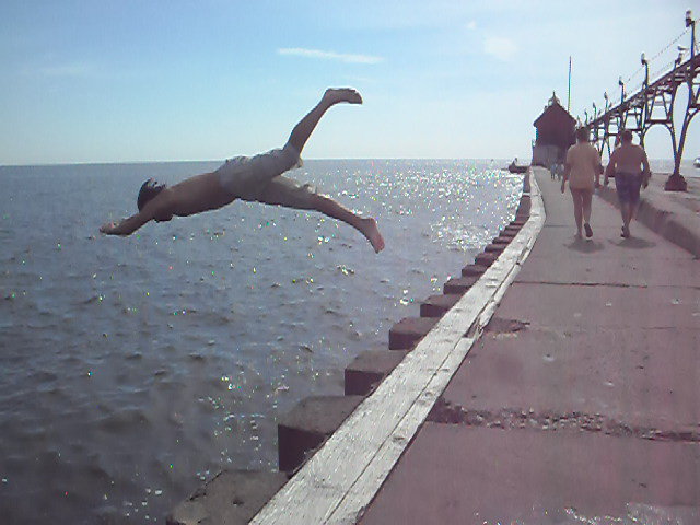 Pier Jumping