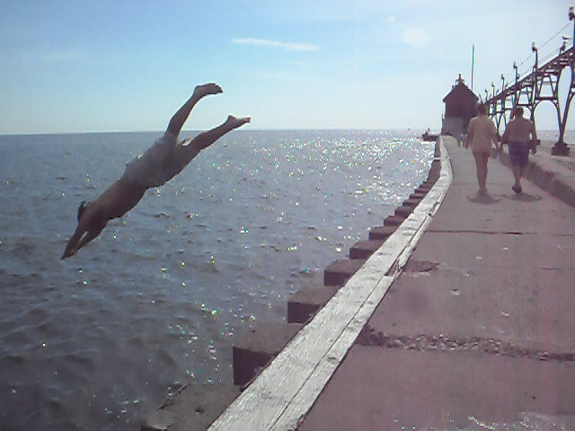 Pier Jumping