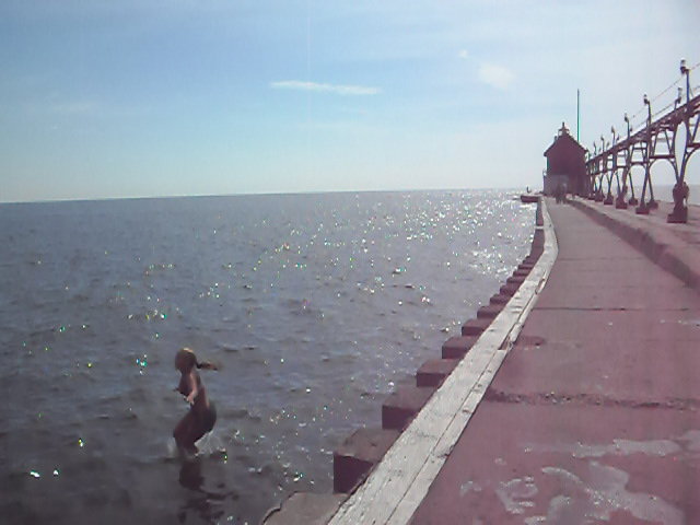 Pier Jumping