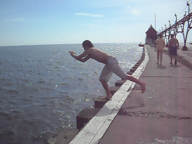 Pier Jumping
