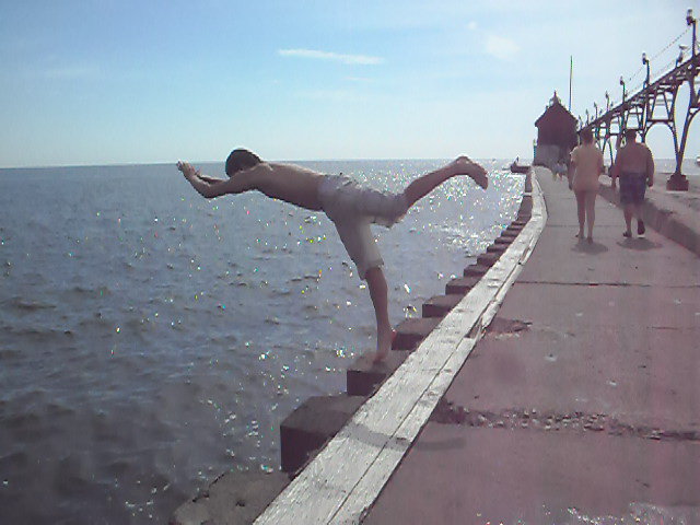 Pier Jumping
