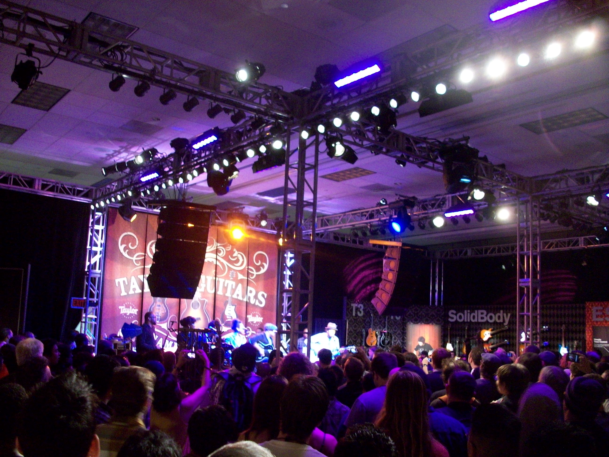 Live performance by the Christian Band Gungor.  I had never heard of them, but they were awesome.