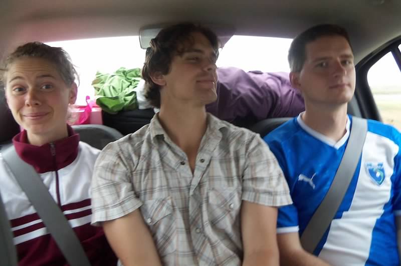Still back there