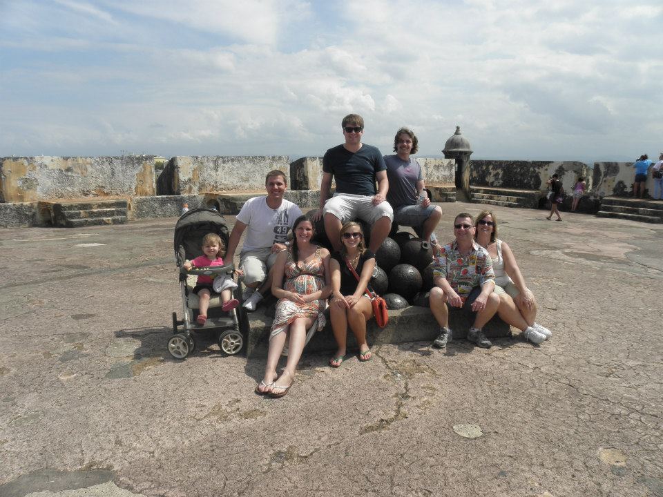 The whole group at another fort