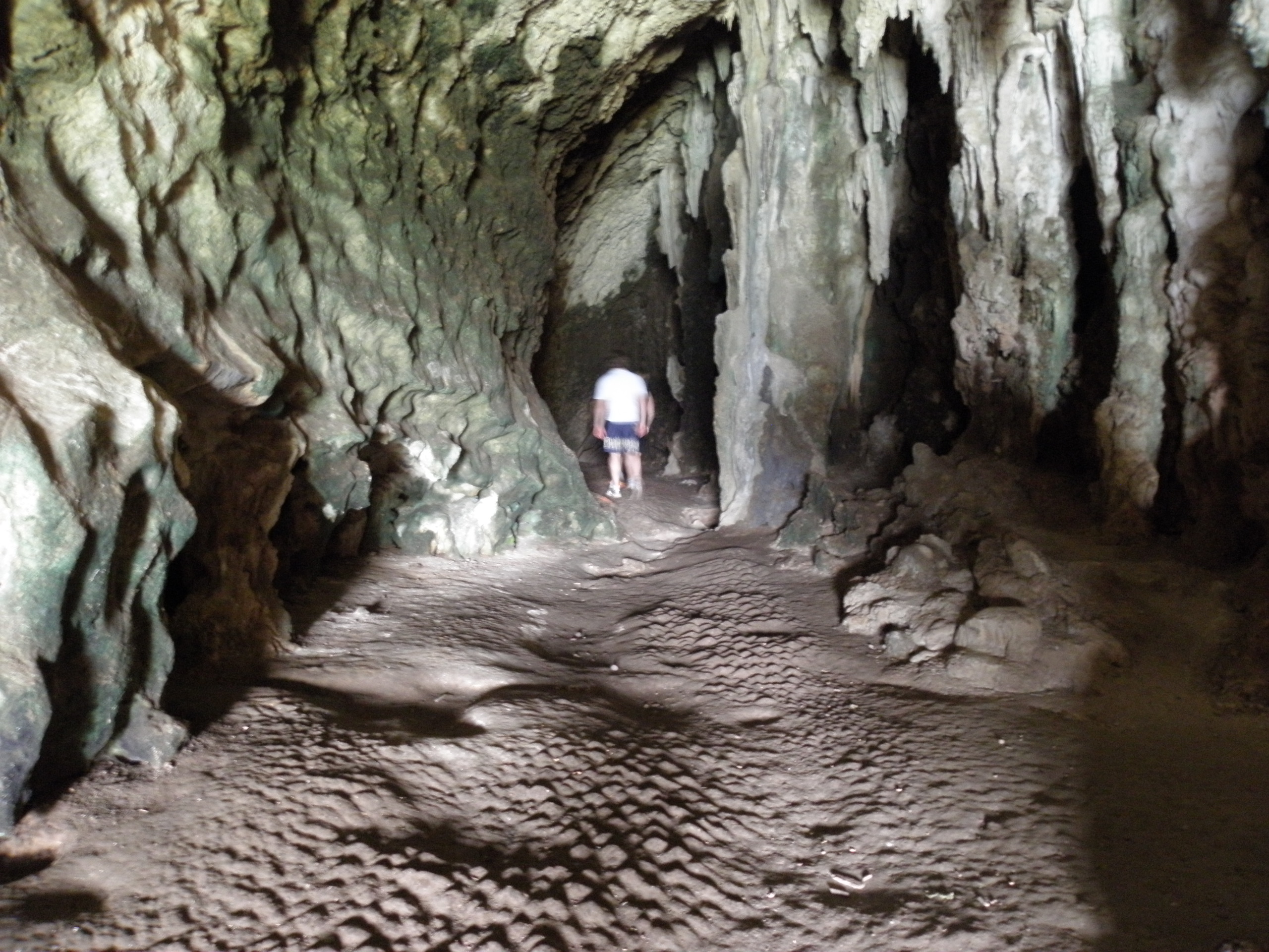 It looked pretty cave-y inside.