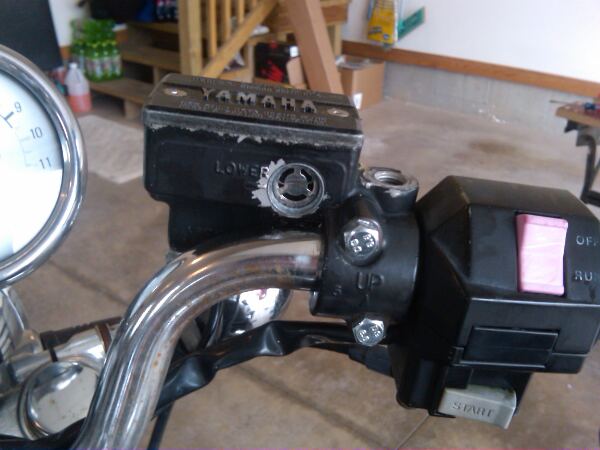 The completed product. Notice how easy it is to see the fluid level.