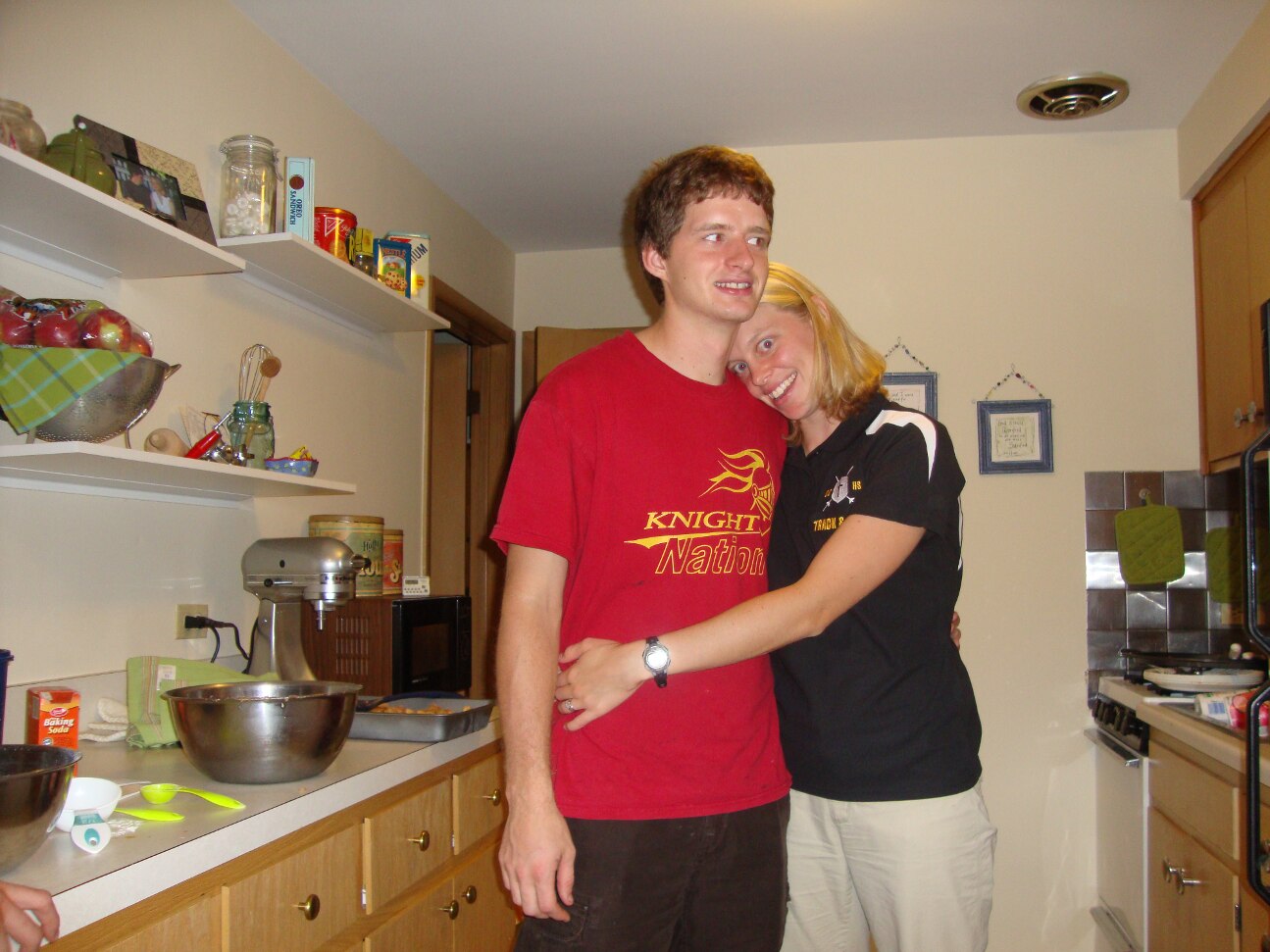 George and Kristin were our hosts in Chicago (nice face George)