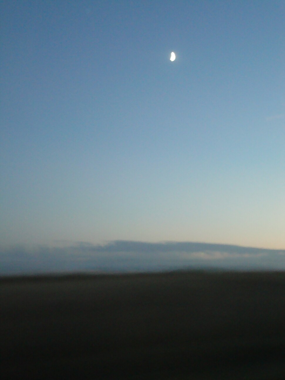 The moon-rise later that night