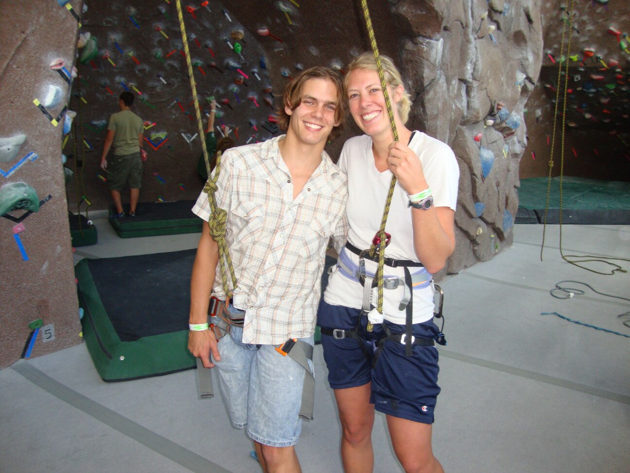 Anna Pranger took us rock-climbing in Fort Collins