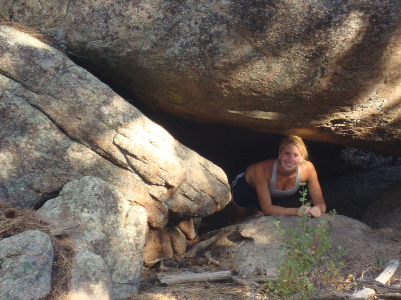 Annika wanted to move into this cave.