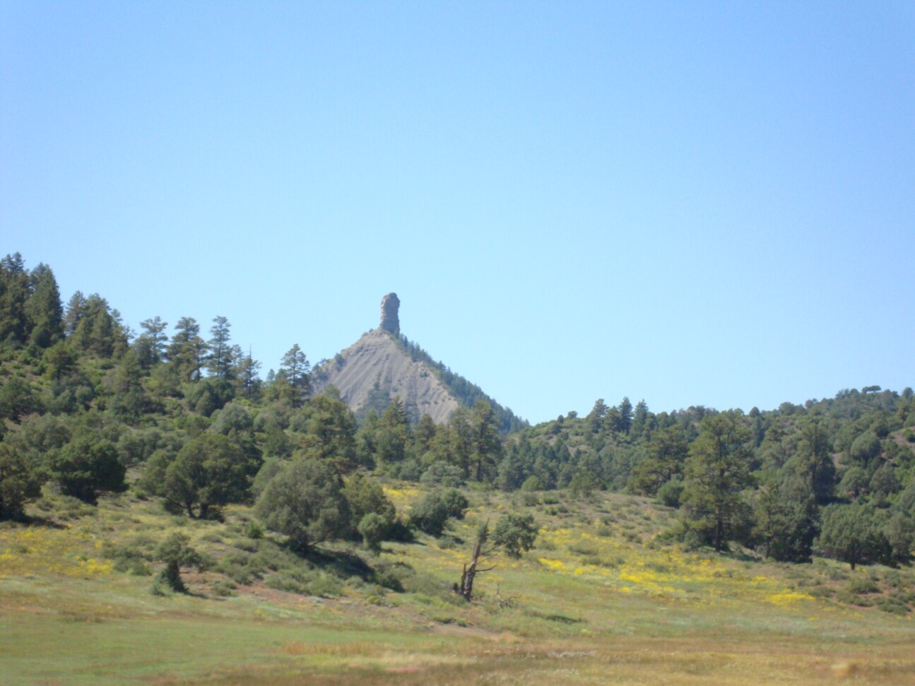 This is not the real chimney rock, it&rsquo;s just a poser